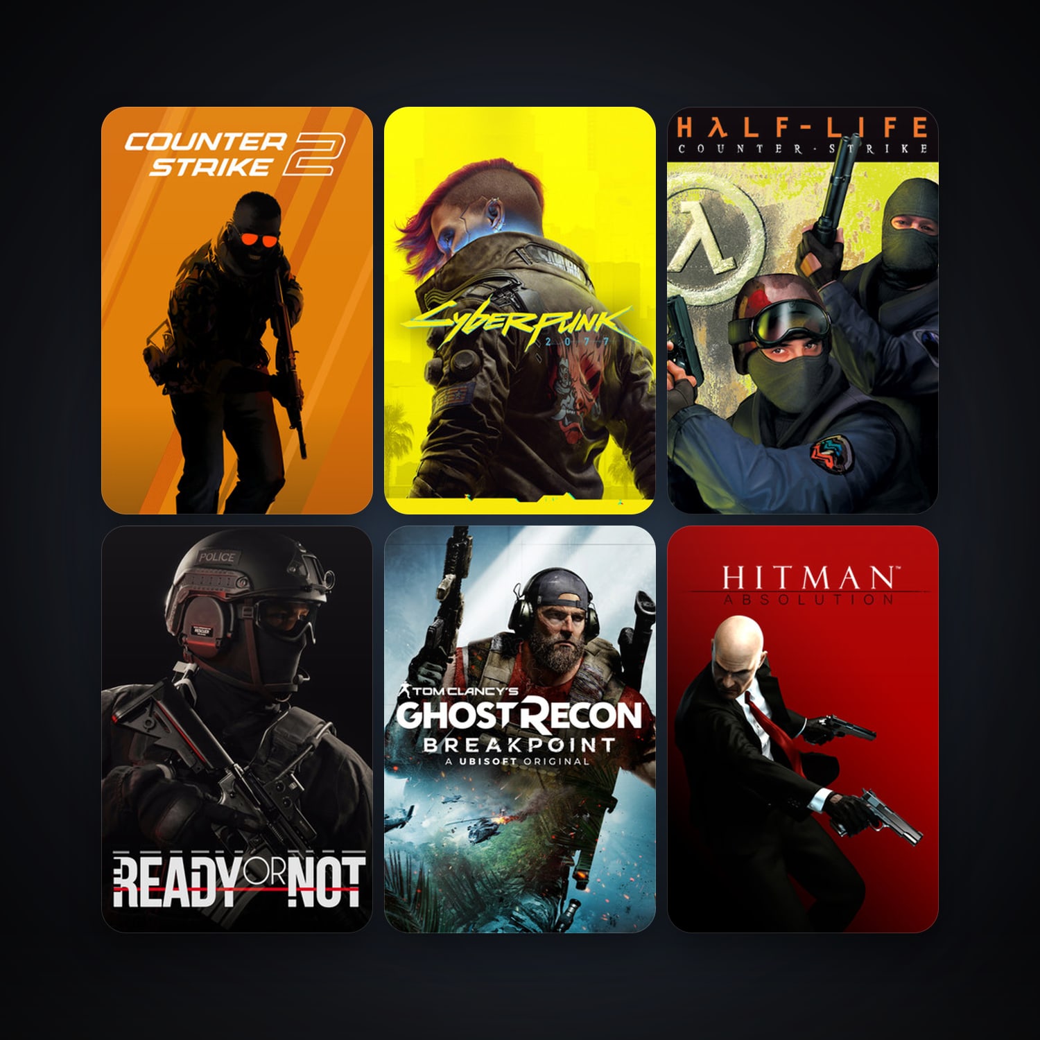 Counter-Strike + Left 4 Dead 2, 38 games, Steam 10, clean — HabibiAccounts
