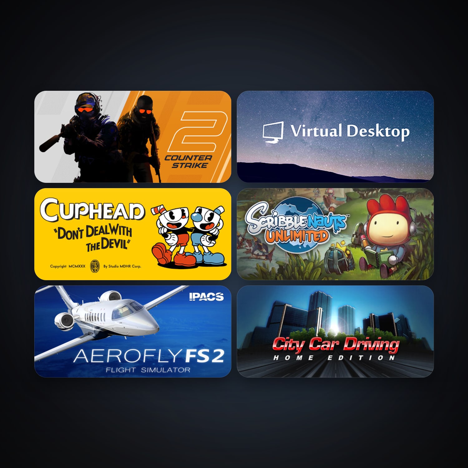 CS2 Prime + Scribblenauts Unlimited, 10 games, clean — HabibiAccounts