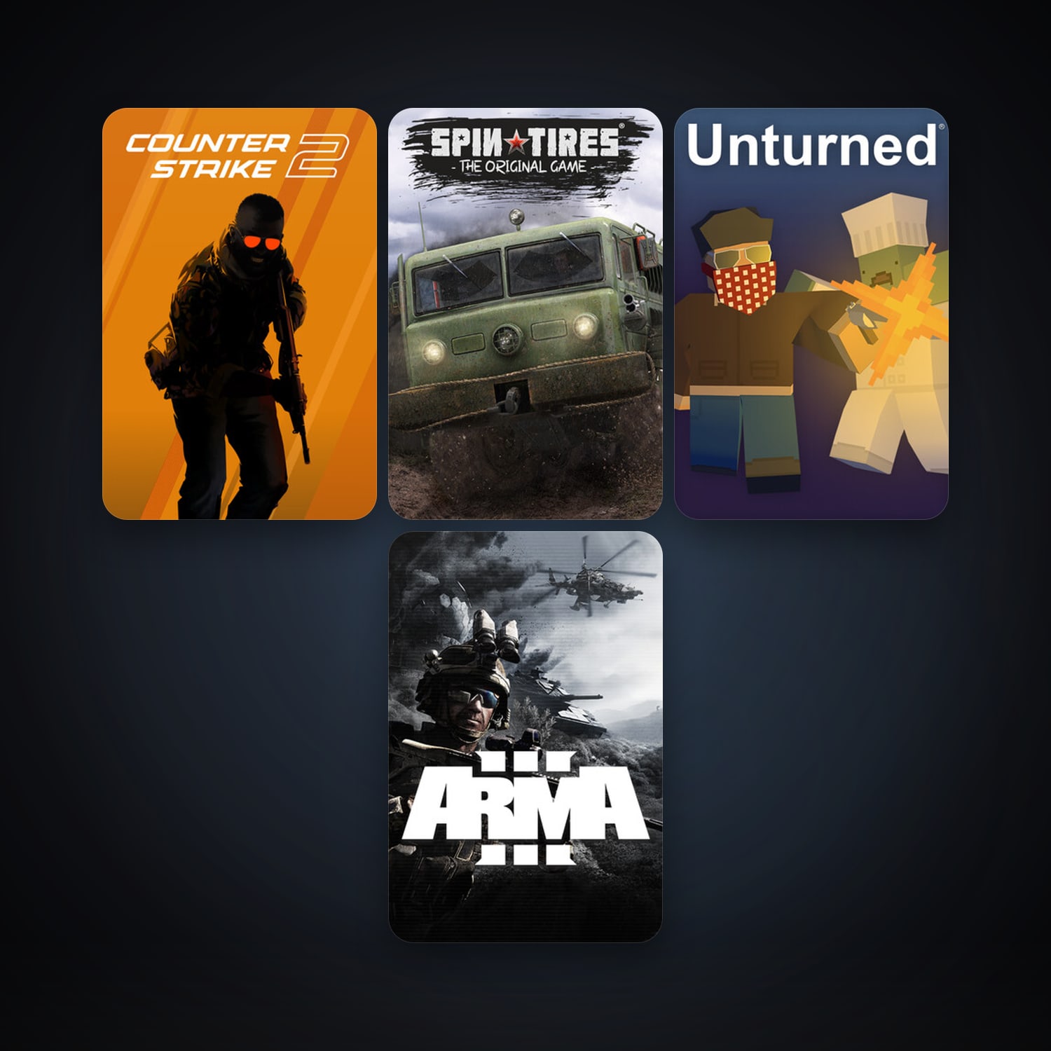 Steam account: CS2 Prime + Arma 3, 16 games, clean — level 8 — HabibiAccounts