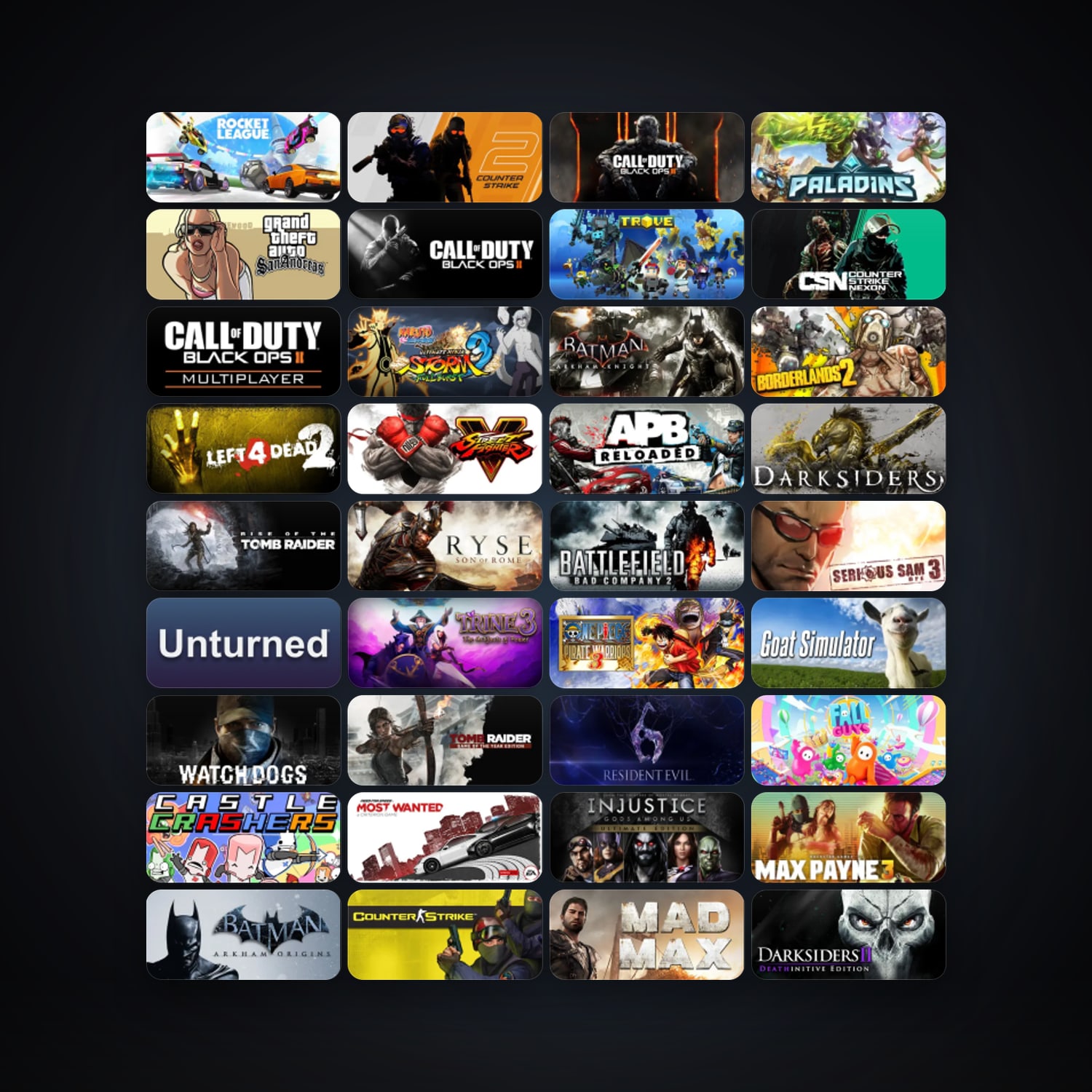 Steam 377 games, Steam 37, clean — HabibiAccounts