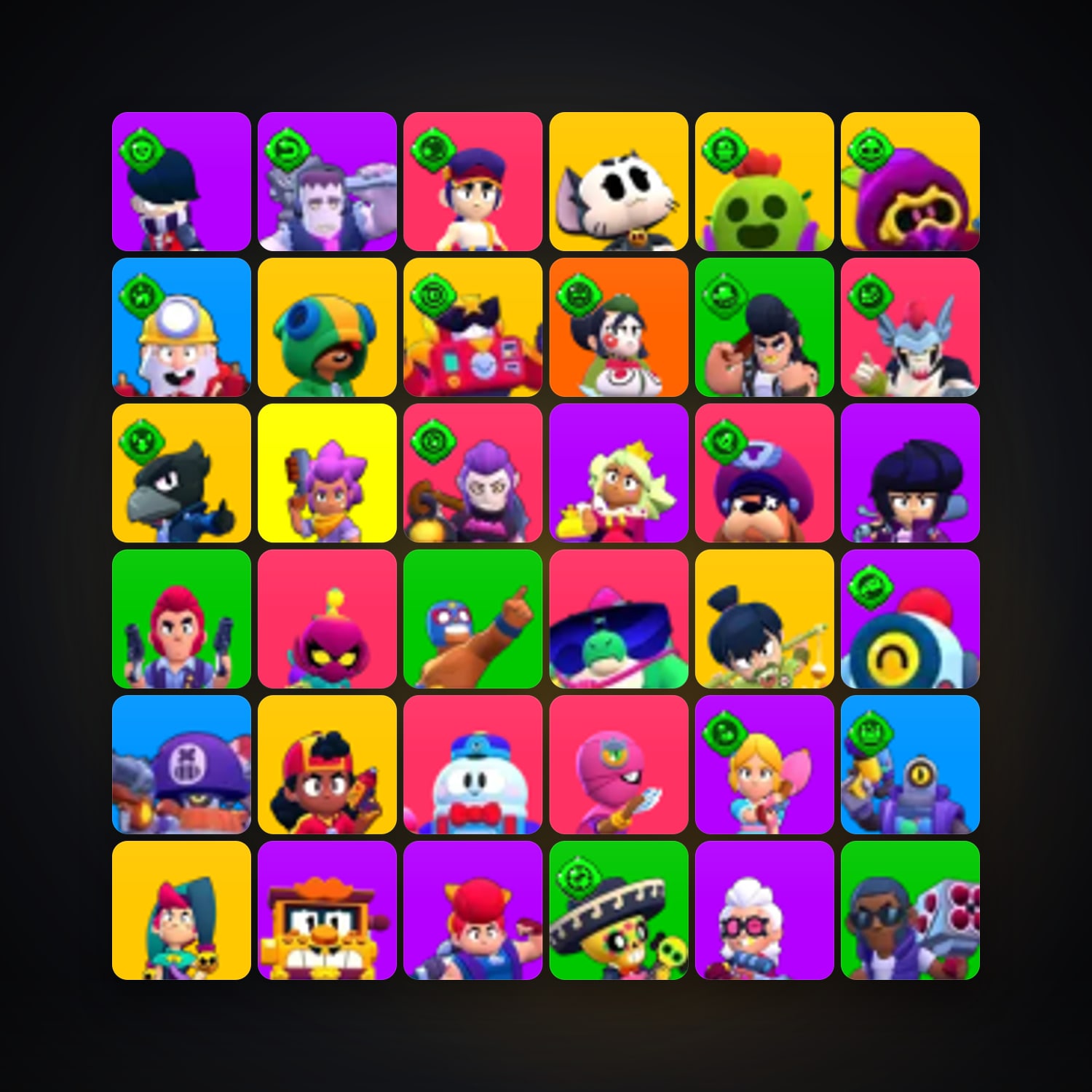 106 Brawlers | 35K Trophies | TH 6 — Supercell Account — HabibiAccounts