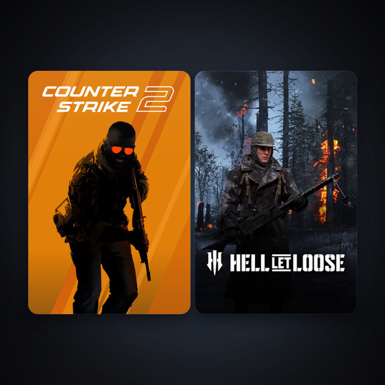 CS2 Prime + Hell Let Loose, 3 games, clean — HabibiAccounts