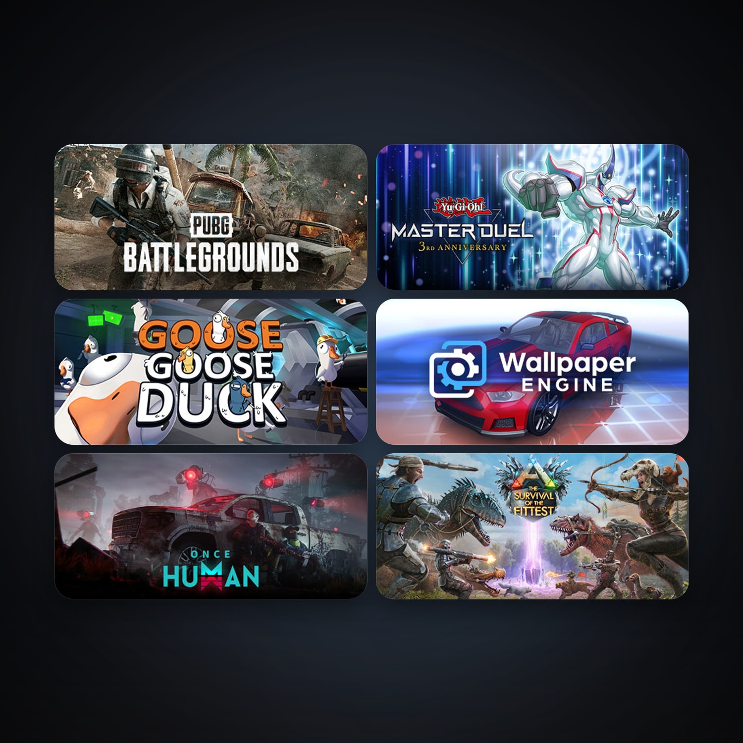 ARK: The Survival Of The Fittest + Wallpaper Engine, 10 games, clean — HabibiAccounts