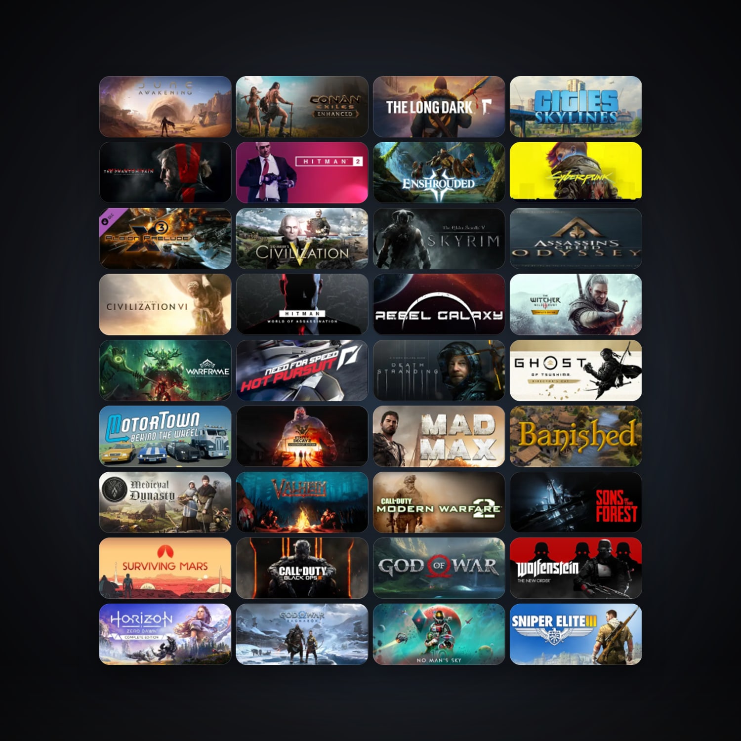 Steam 166 games, Steam 11, clean — HabibiAccounts