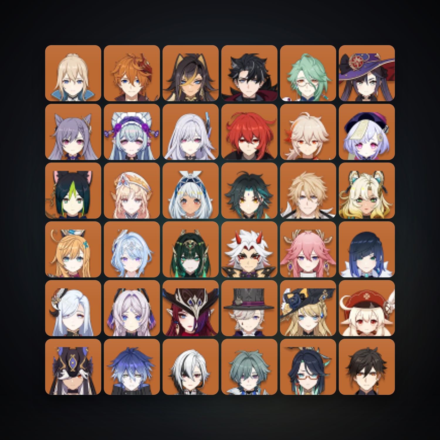 Genshin Impact | AR 59 | 91 Chars | 39× 5★ — Genshin / miHoYo Account — HabibiAccounts