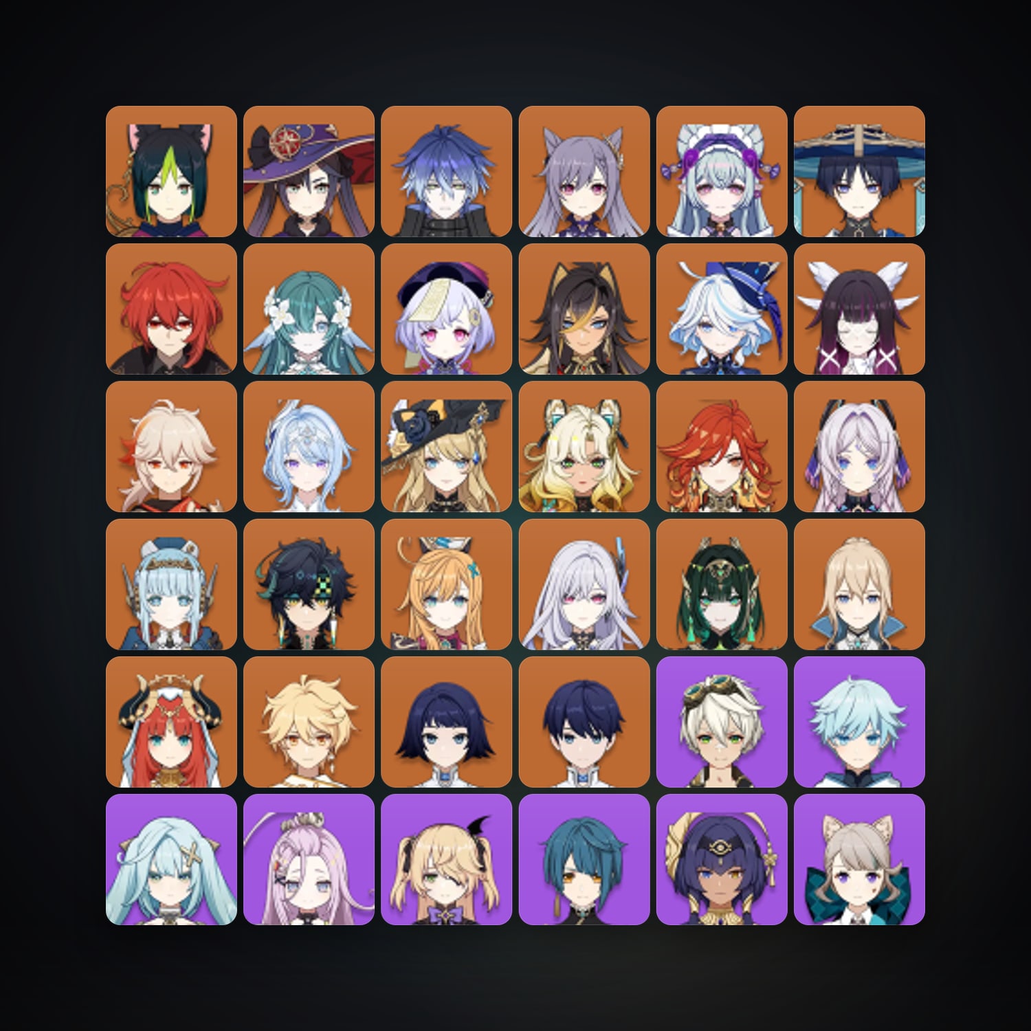 Genshin Impact | AR 60 | 75 Chars | 25× 5★ — Genshin / miHoYo Account · 262875727 — HabibiAccounts