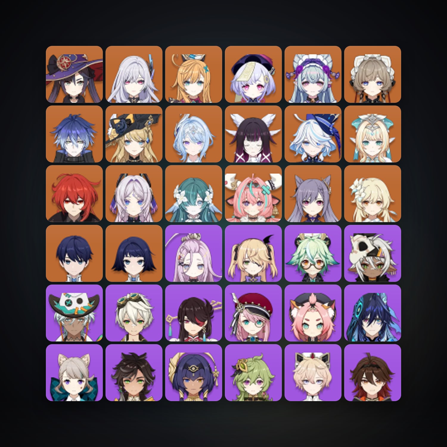 Genshin Impact | AR 58 | 66 Chars | 17× 5★ — Genshin / miHoYo Account — HabibiAccounts