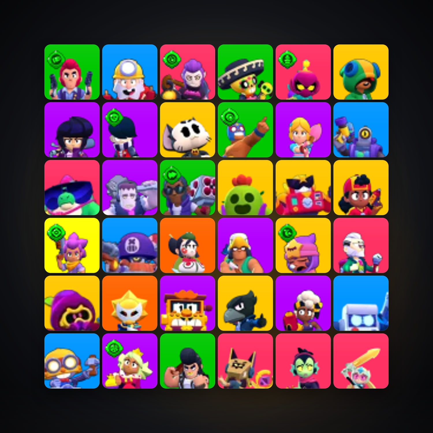 105 Brawlers | 38.5K Trophies — Supercell Account — HabibiAccounts