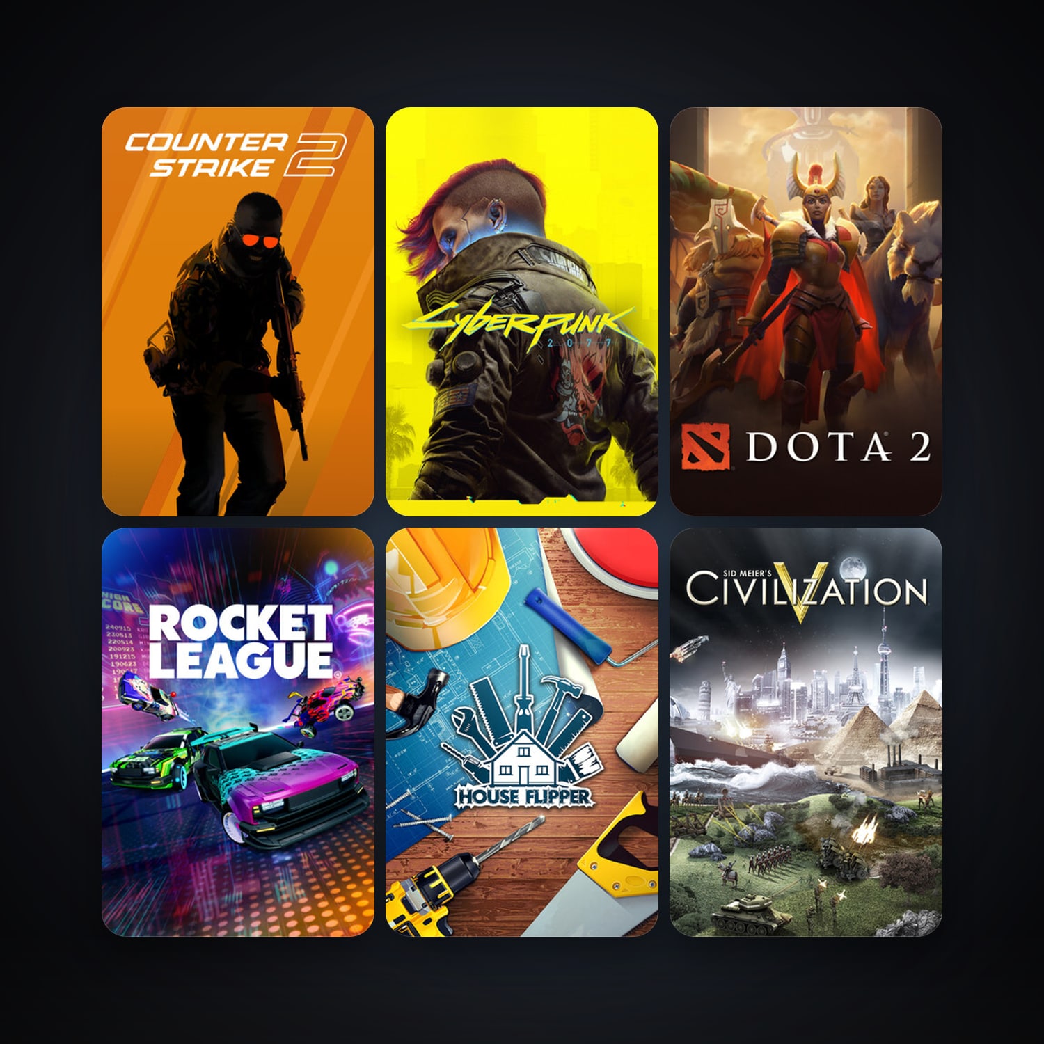 Dota 2 + CS2 Prime, 27 games, clean · 262884269 — HabibiAccounts