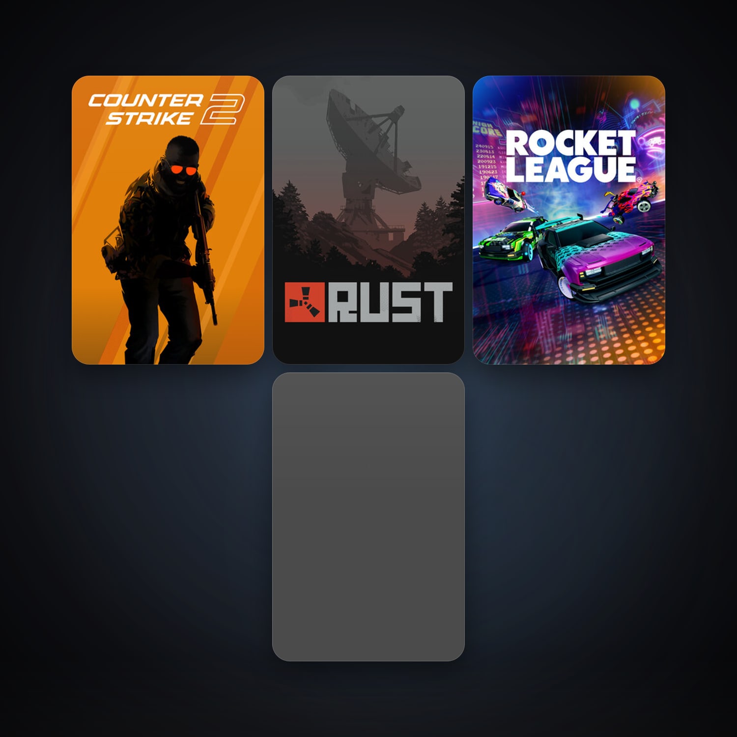 CS2 Prime + Rust, 8 games, clean — HabibiAccounts