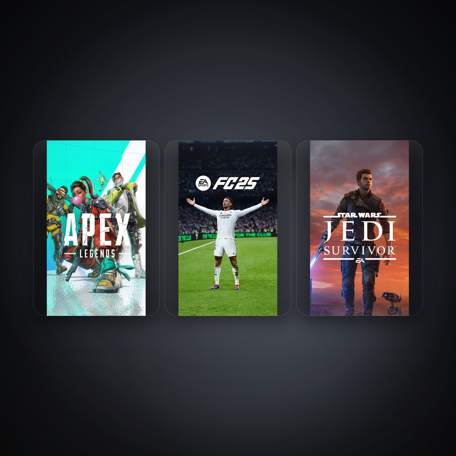 EA Apex Legends + Battlefield 1 — PL — 8 games — HabibiAccounts