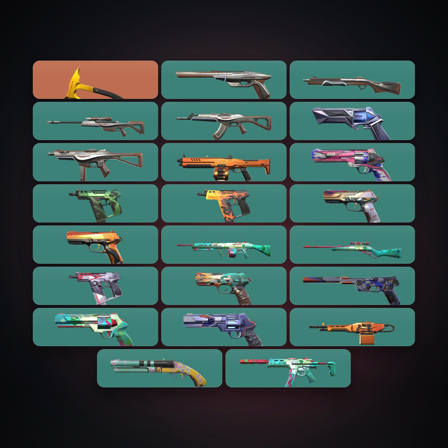AP Bronze 3 locker — 1 knives, 23 skins, lvl 241 — HabibiAccounts