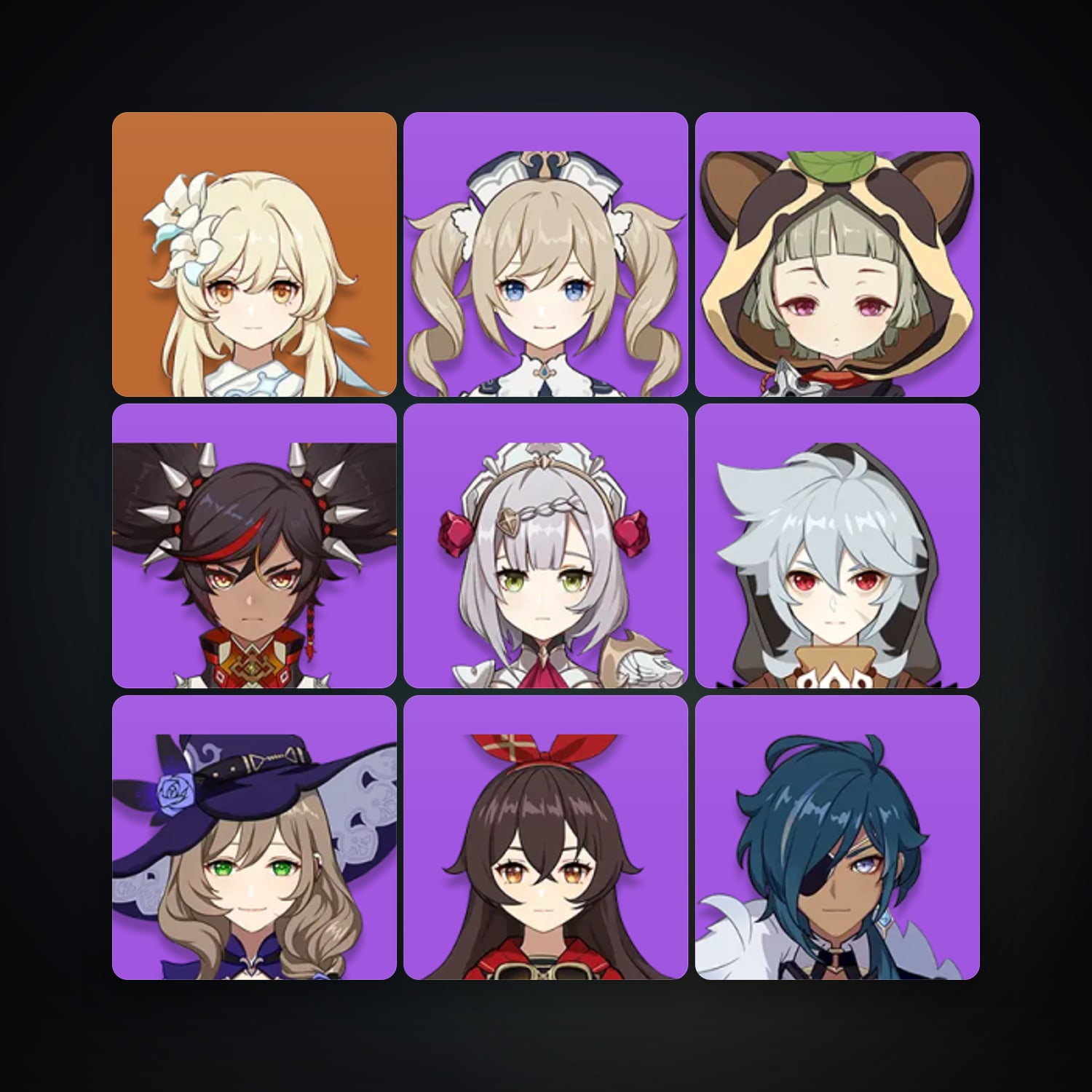Genshin Impact | AR 10 | 10 Chars — HabibiAccounts