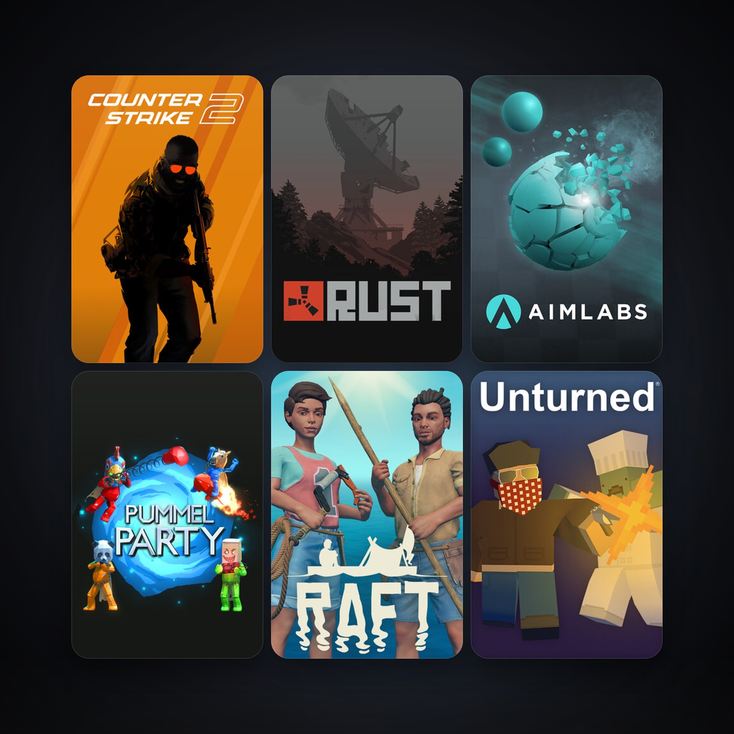 CS2 Prime + Rust, 66 games, clean — HabibiAccounts