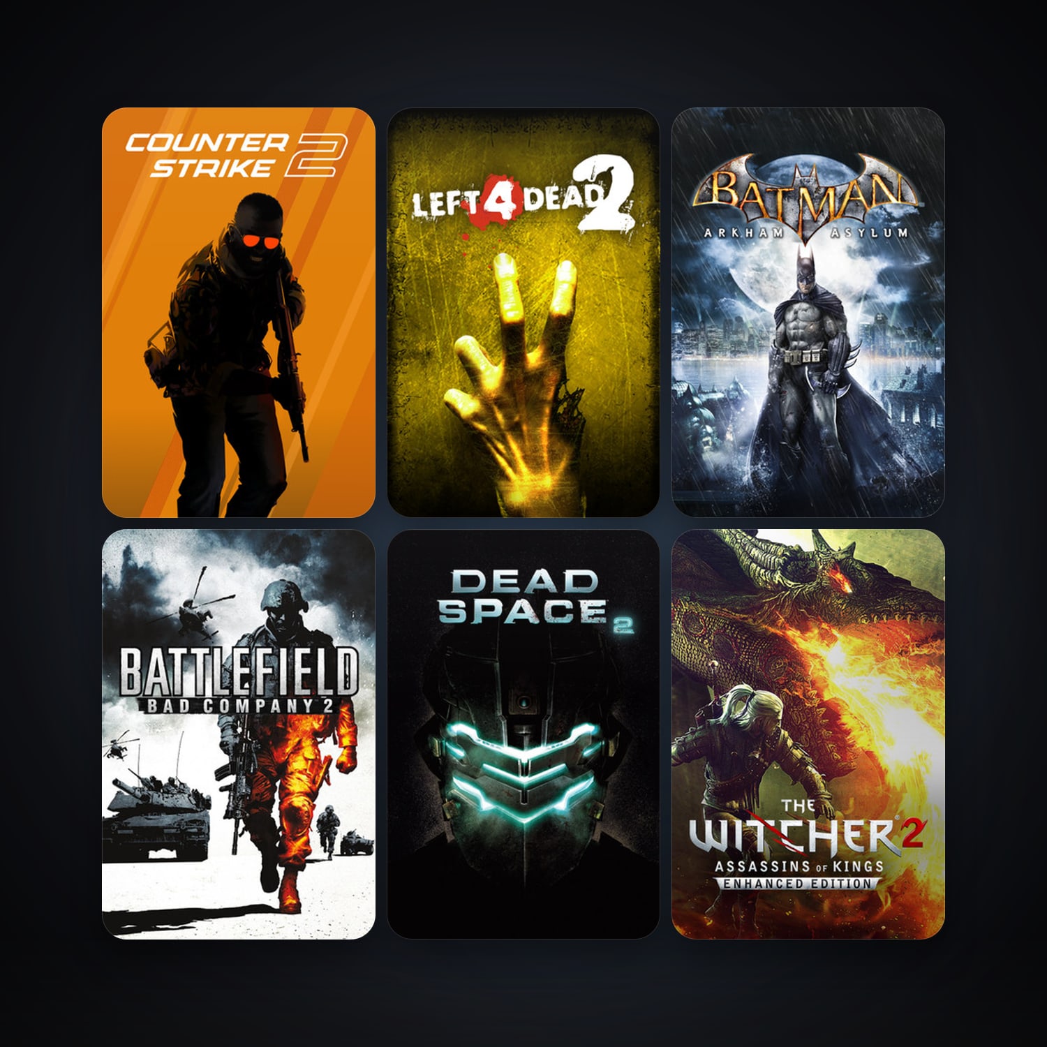 Counter-Strike: Source + Left 4 Dead 2, 53 games, Steam 12, clean — HabibiAccounts