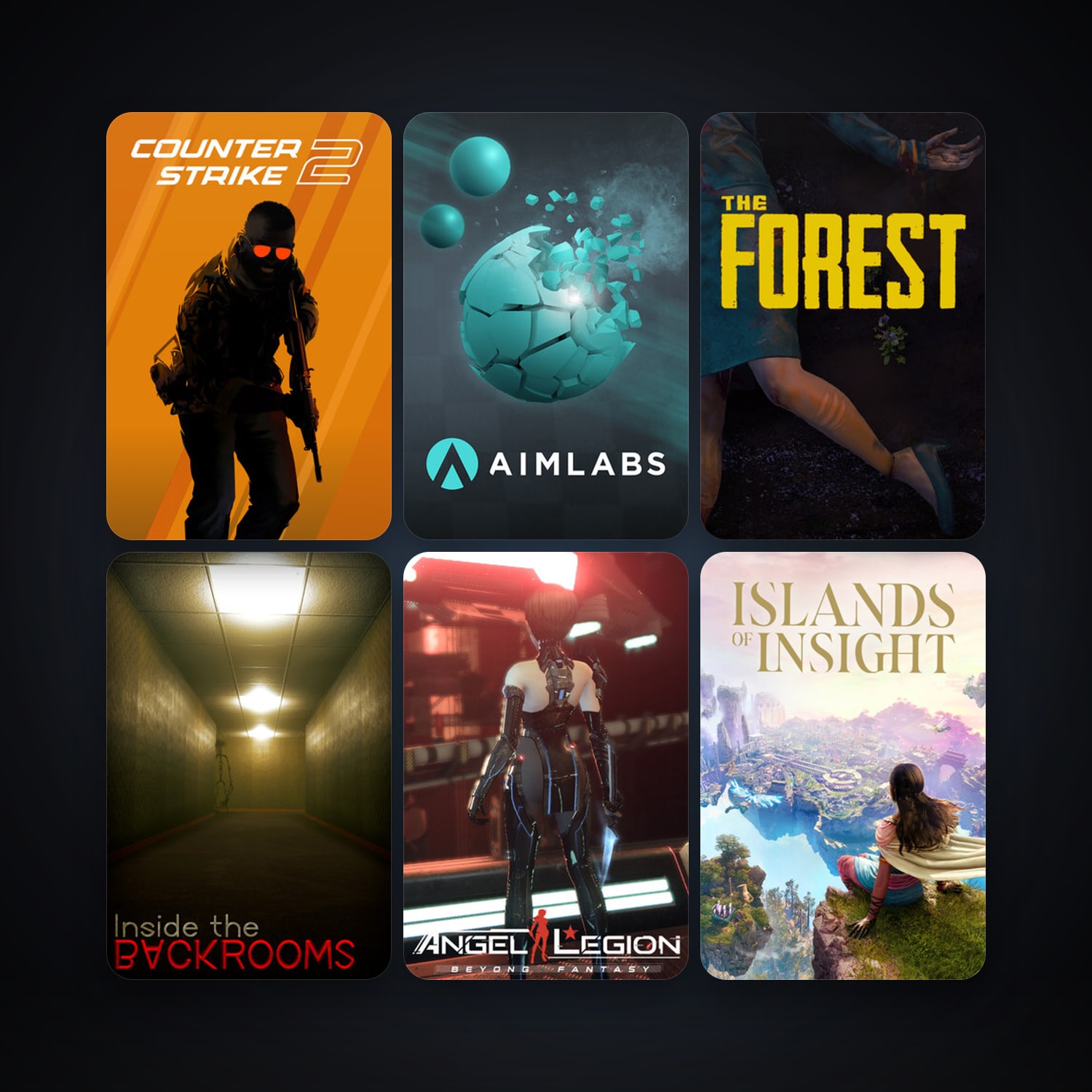 CS2 Prime + The Forest, 8 games, clean — HabibiAccounts