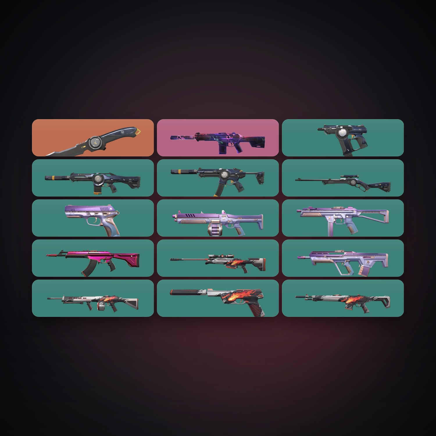 EU Bronze 3 locker — 1 knives, 15 skins, lvl 45 — HabibiAccounts