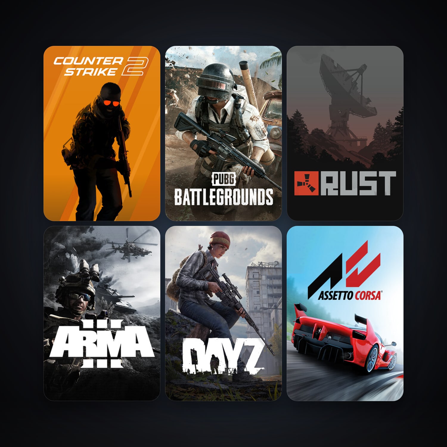 CS2 Prime + Arma 3, 60 games, Steam 34, clean — HabibiAccounts