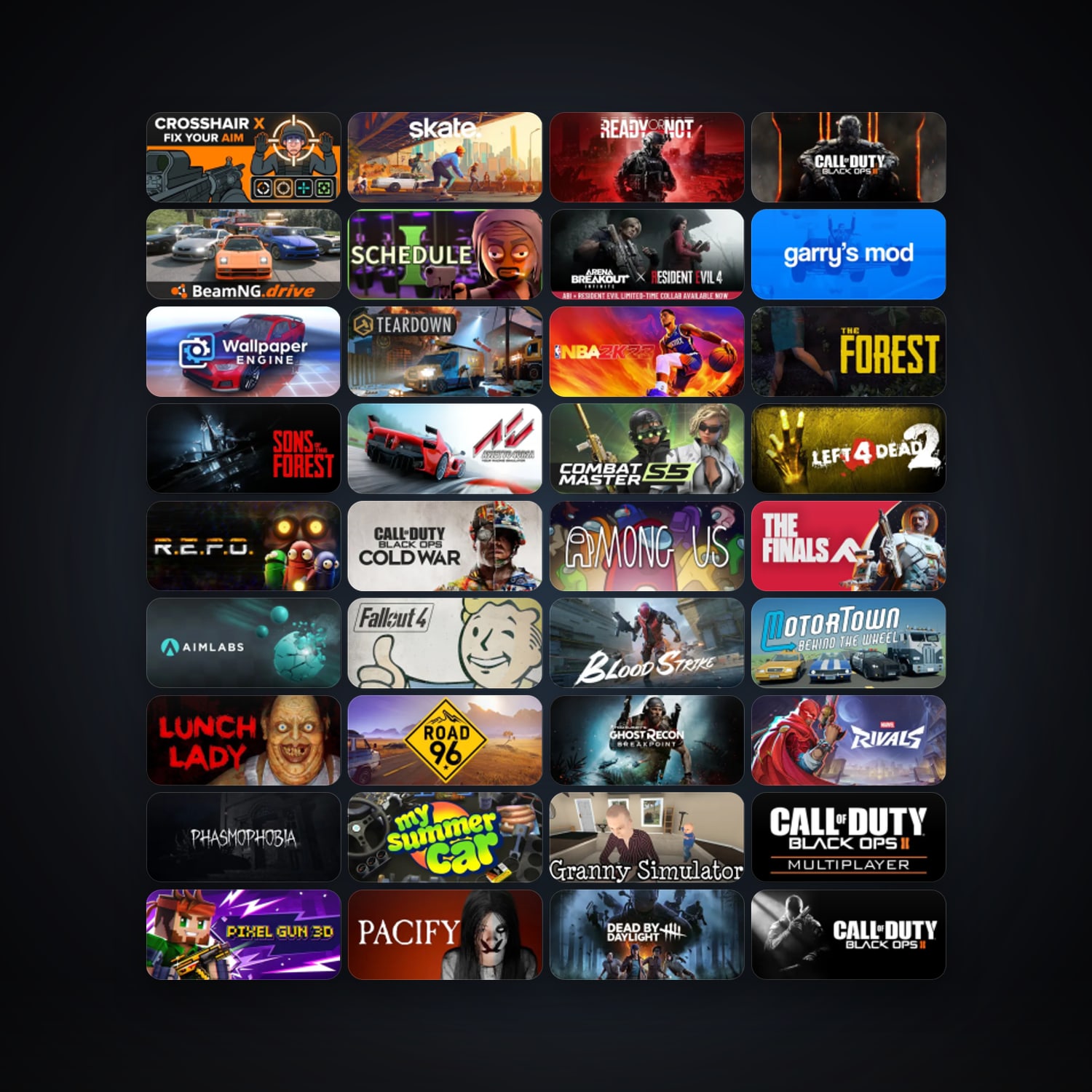 BeamNG.drive + Call of Duty: Black Ops III, 77 games, Steam 30, clean — HabibiAccounts