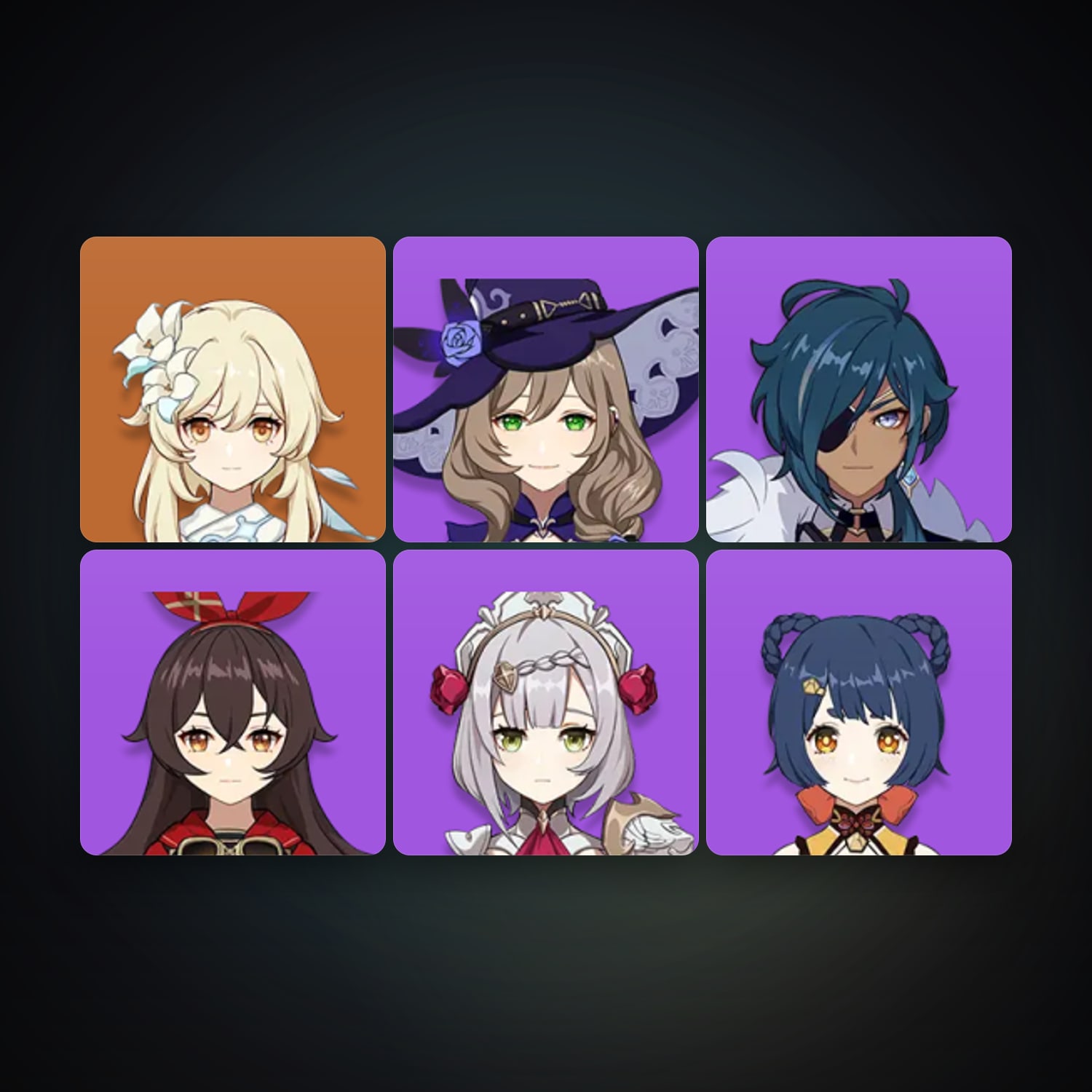 Genshin Impact | AR 11 | 6 Chars — HabibiAccounts