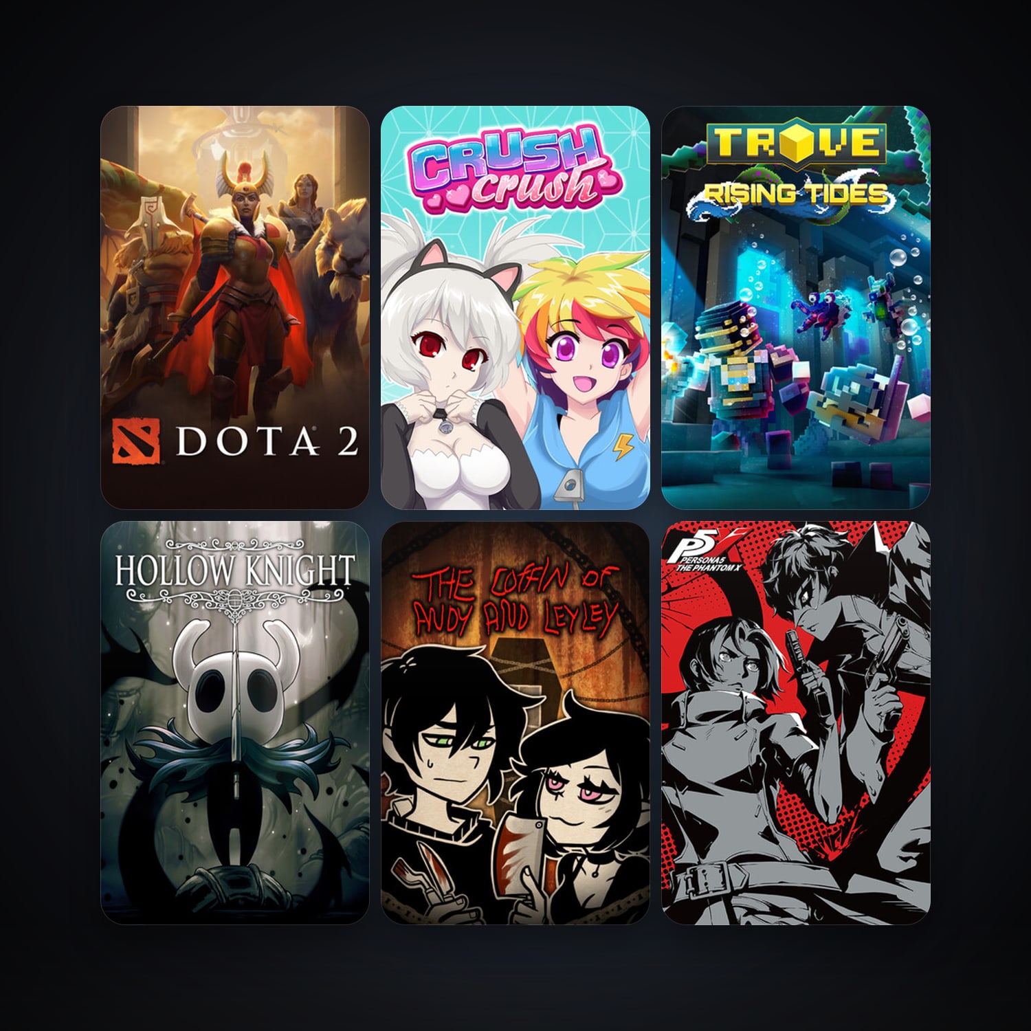 Dota 2 + Trove, 13 games, clean — HabibiAccounts