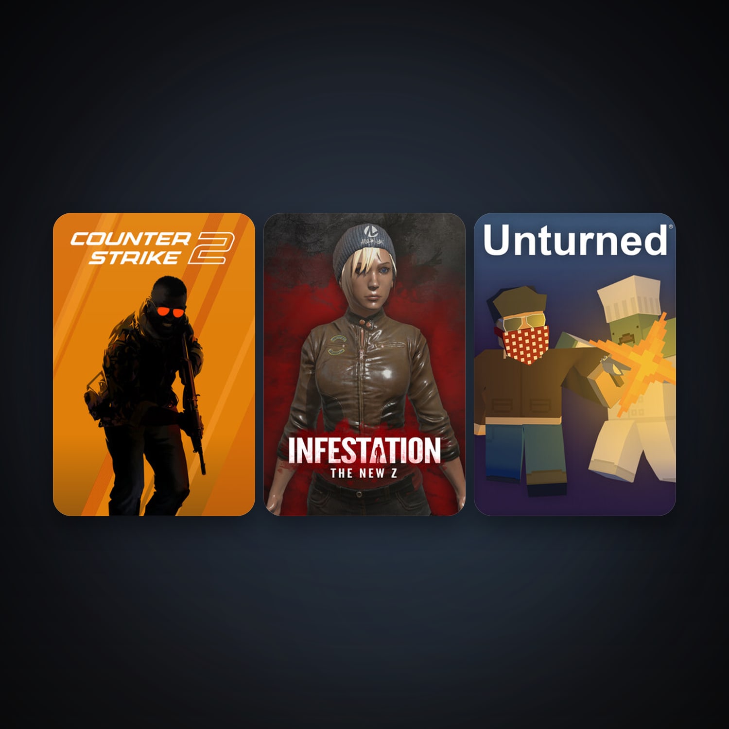 CS2 Prime + Unturned, 5 games, clean — HabibiAccounts
