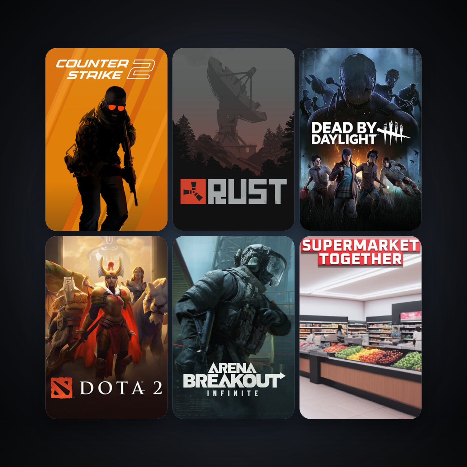 Dota 2 + CS2 Prime, 13 games, clean · 262908174 — HabibiAccounts