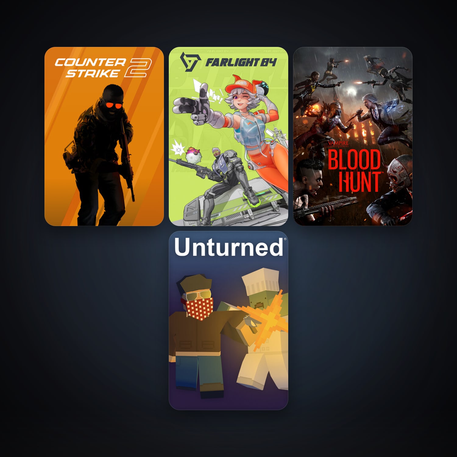 CS2 Prime + Unturned, 7 games, clean — HabibiAccounts