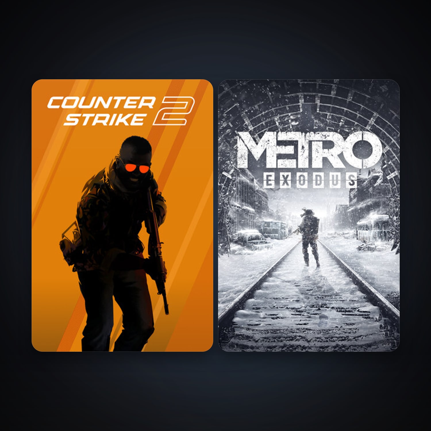 CS2 Prime + Metro Exodus, 3 games, clean — HabibiAccounts