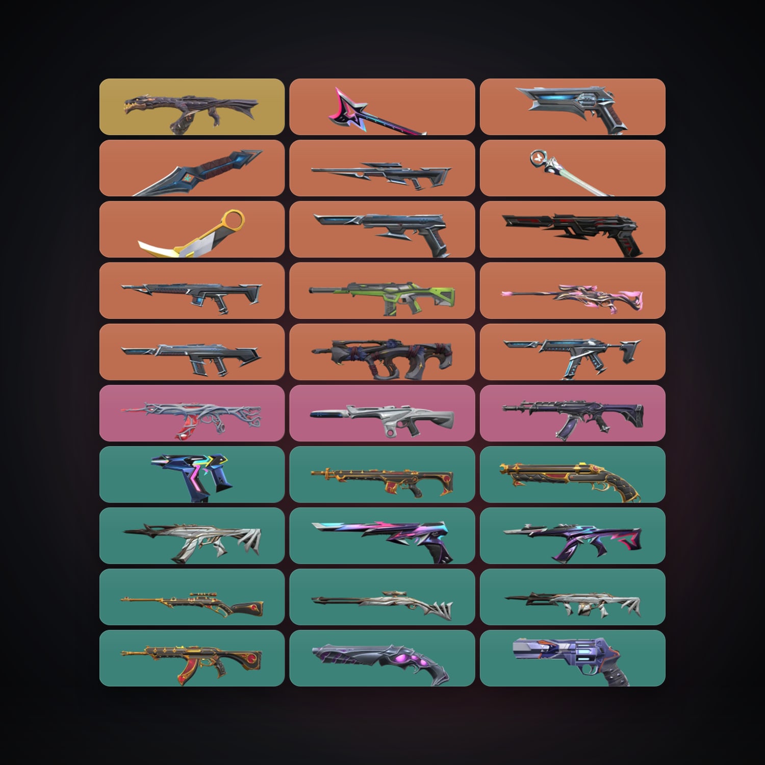 BR Silver 3 locker — 4 knives, 60 skins, lvl 142 — HabibiAccounts