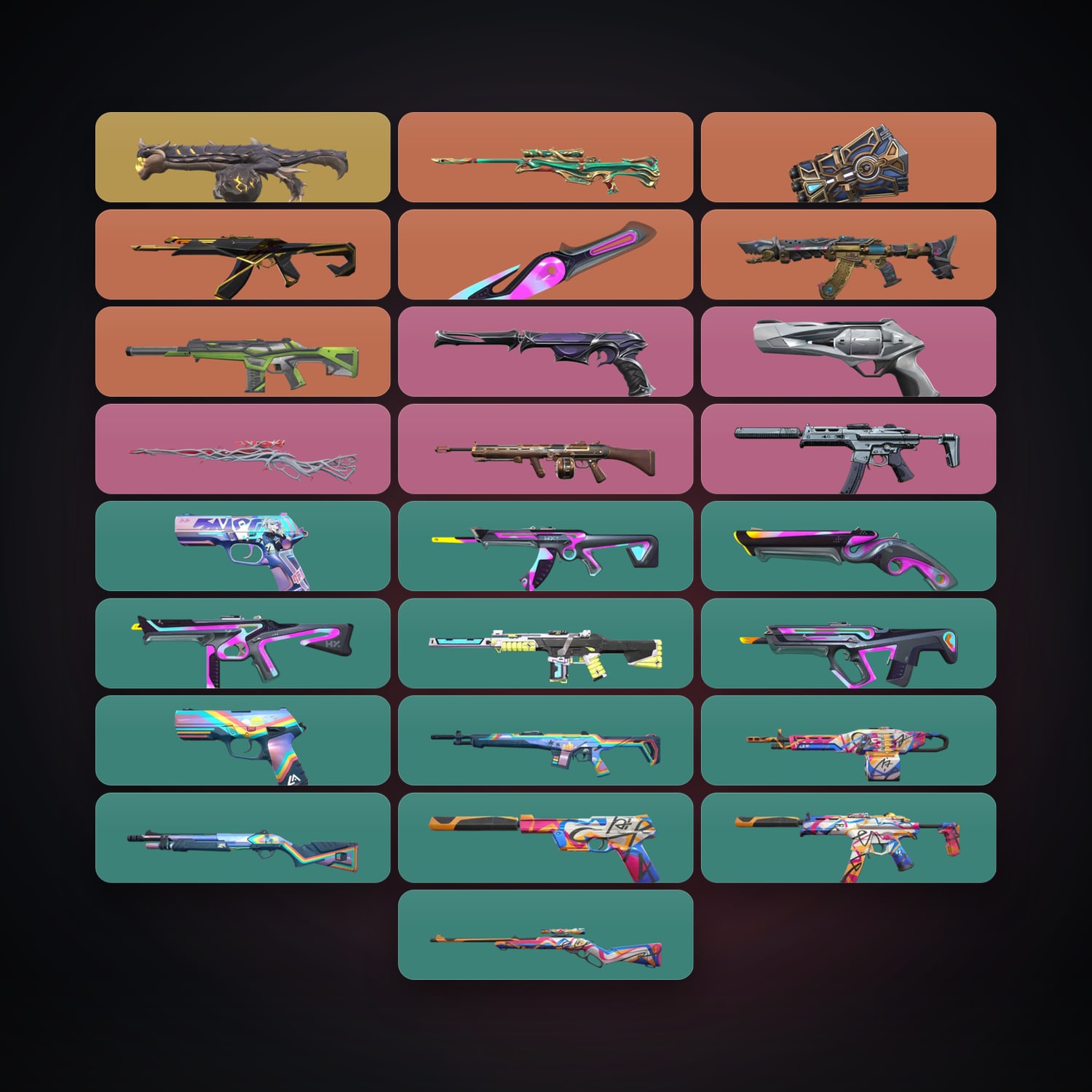 EU locker — 2 knives, 25 skins, lvl 81 — HabibiAccounts