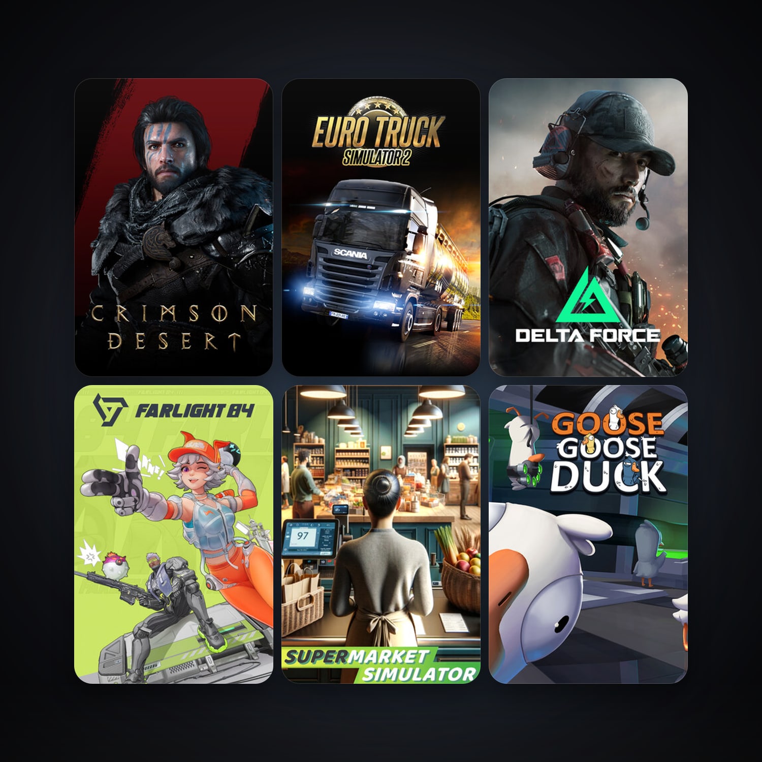 Euro Truck Simulator 2 + The Forest, 31 games, clean — HabibiAccounts