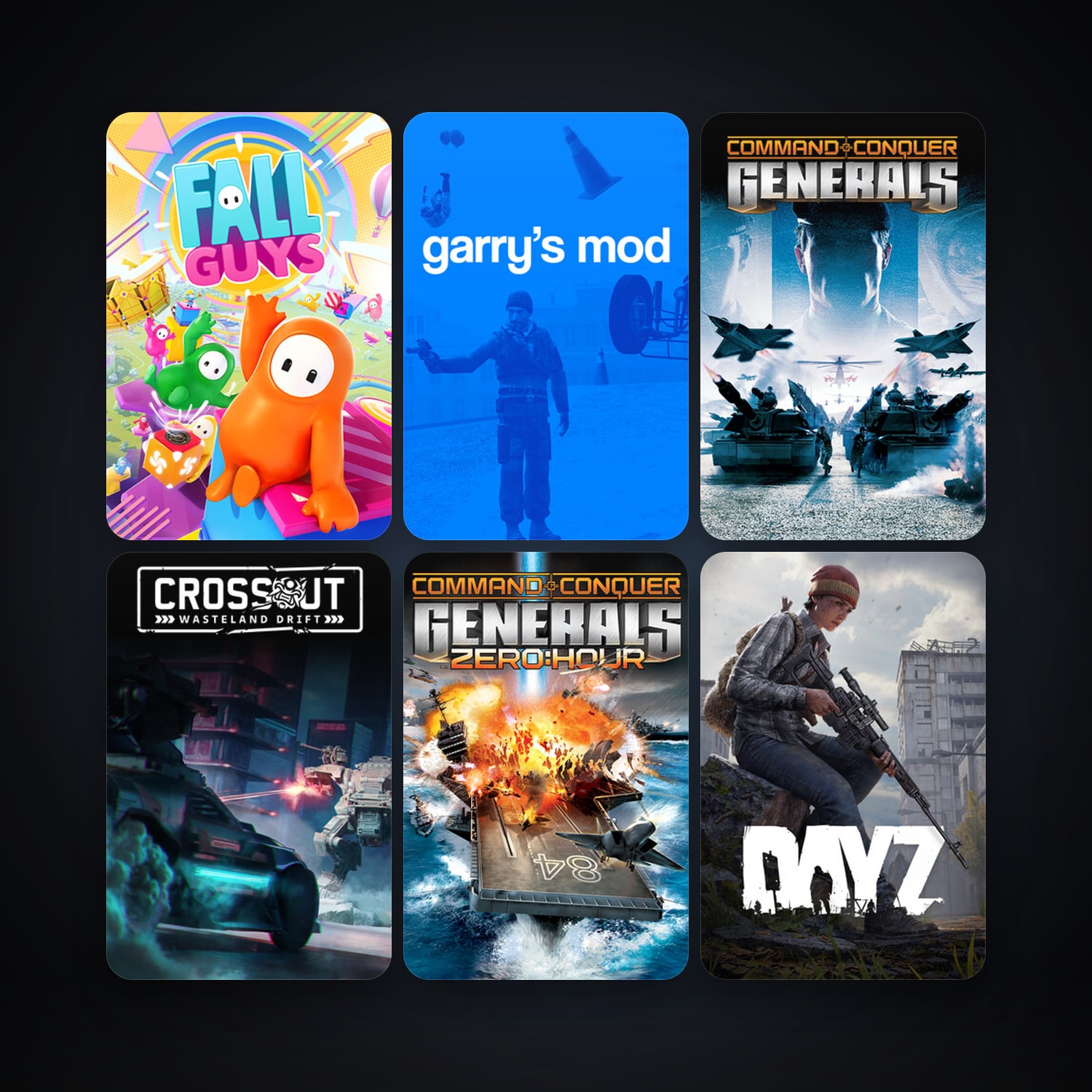 Garry's Mod + Command & Conquer: Red Alert 3, 24 games, clean — HabibiAccounts