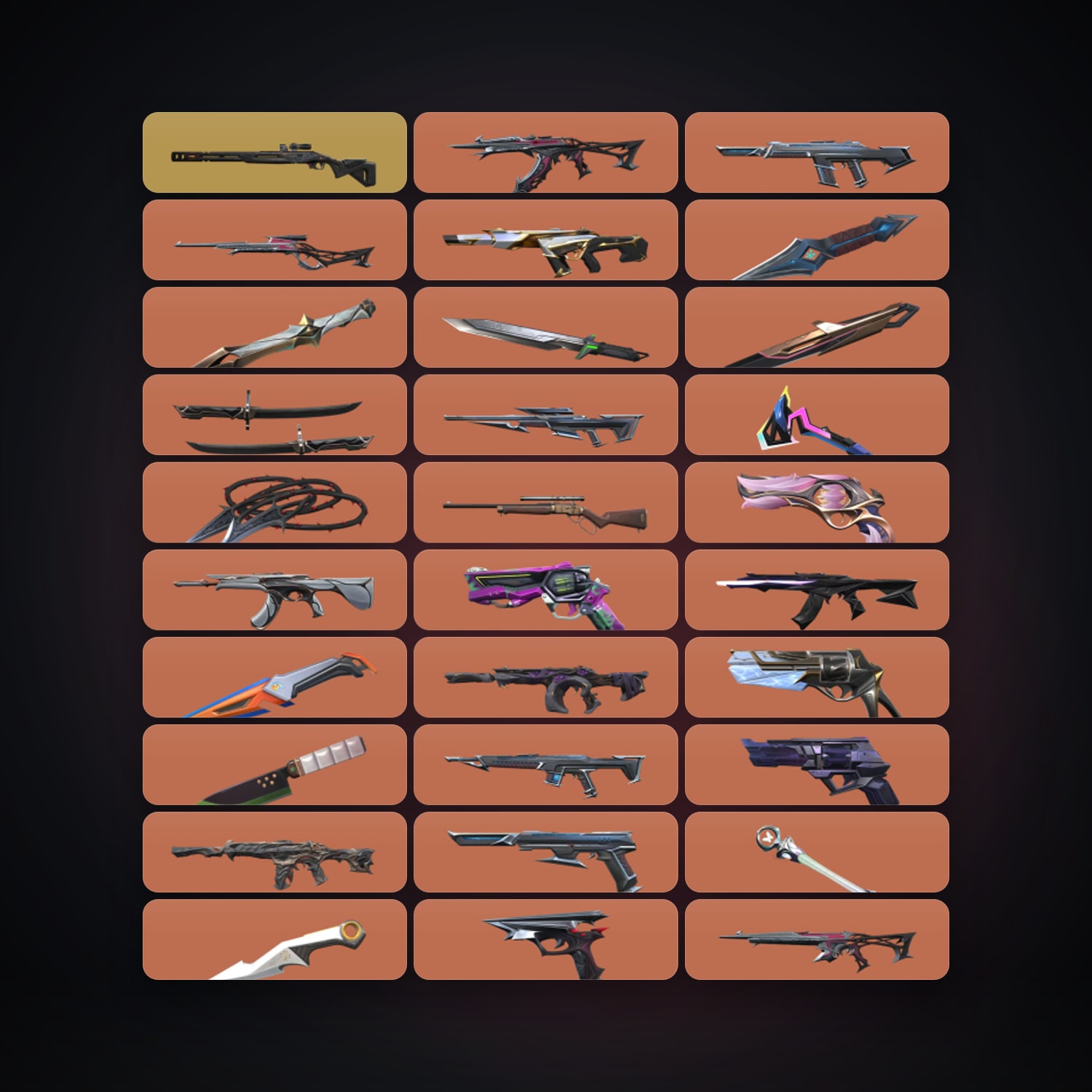 EU Silver 1 locker — 11 knives, 100 skins, lvl 162 — HabibiAccounts