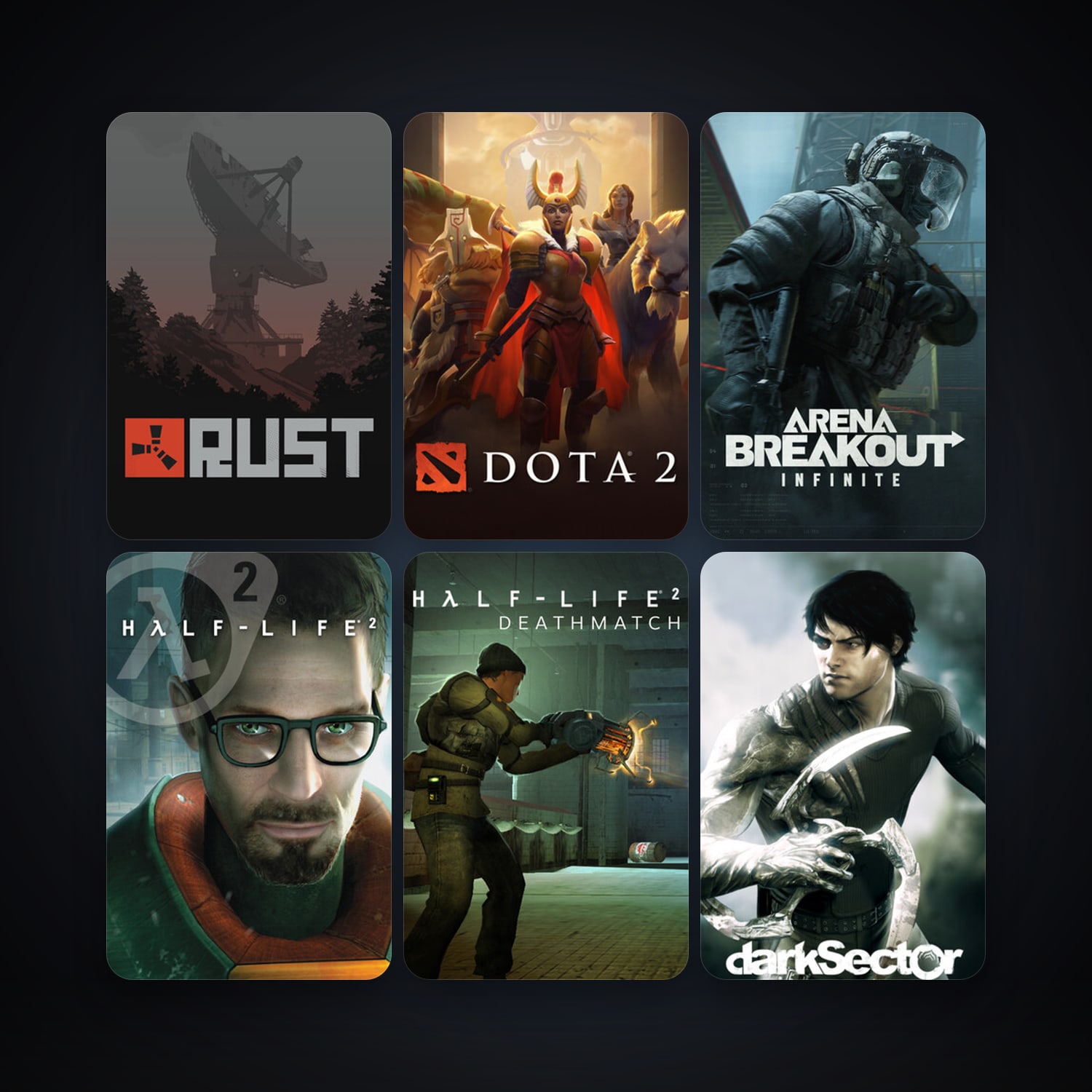 Half-Life 2 + Half-Life 2: Deathmatch, 118 games, Steam 11, clean — HabibiAccounts