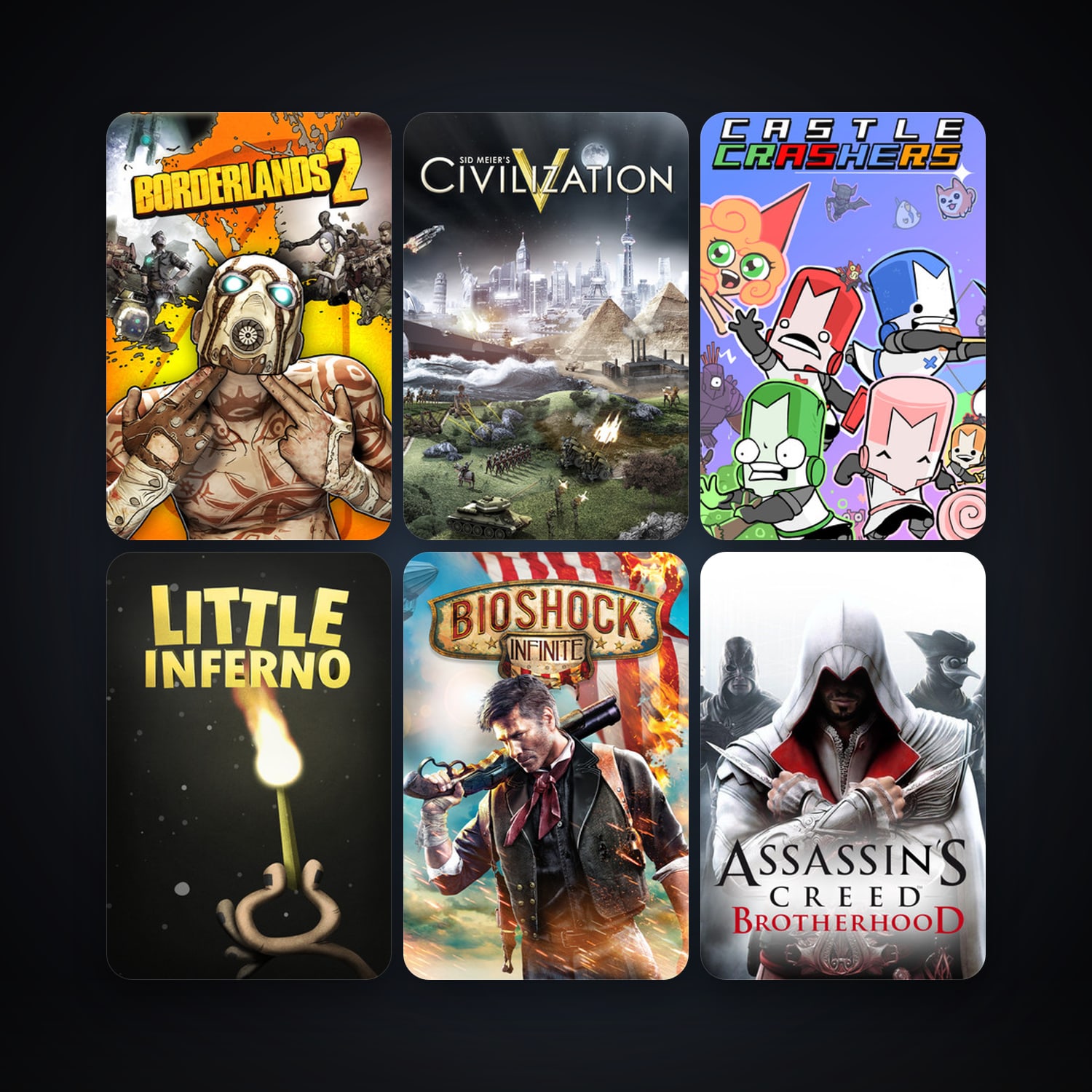 Garry's Mod + Two Worlds II HD, 17 games, clean — HabibiAccounts