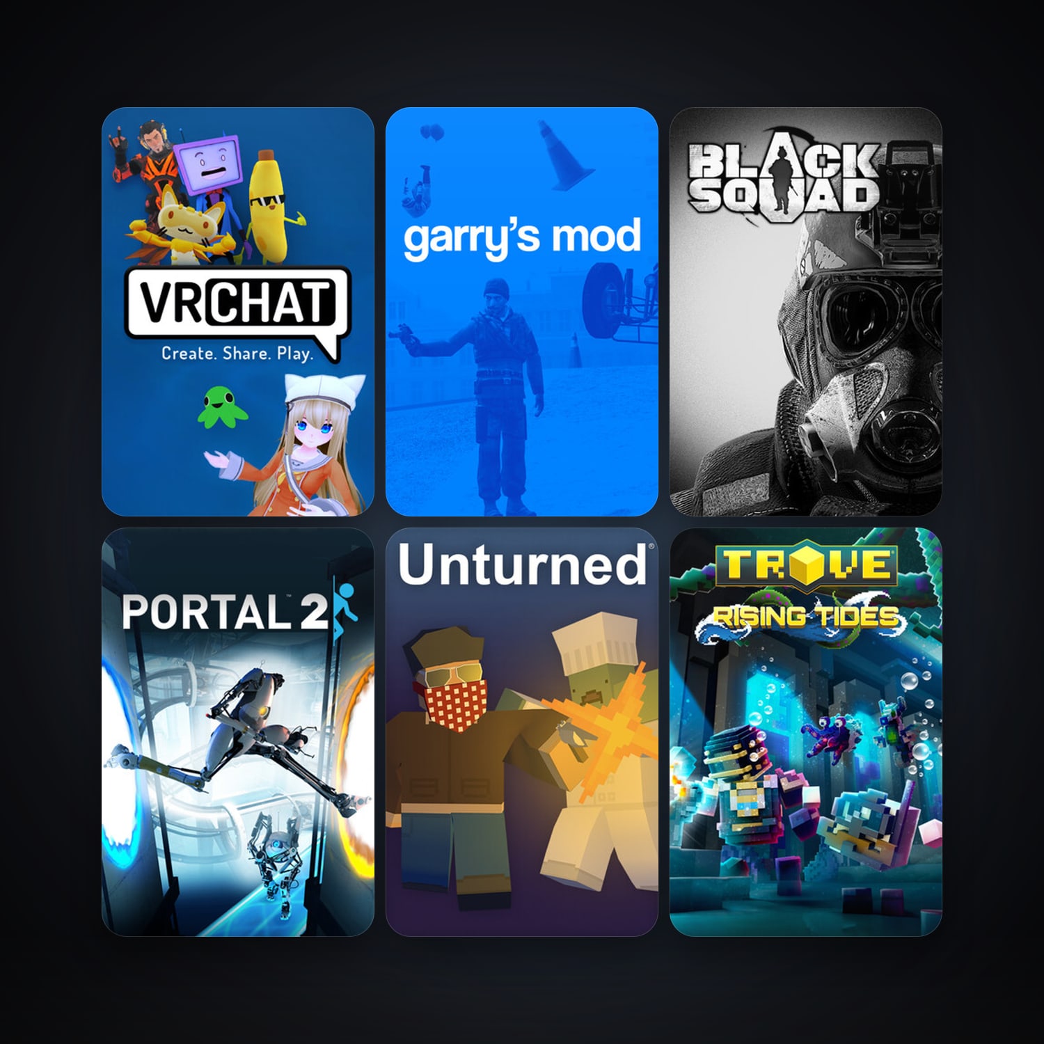 Counter-Strike + Portal 2, 27 games, clean — HabibiAccounts