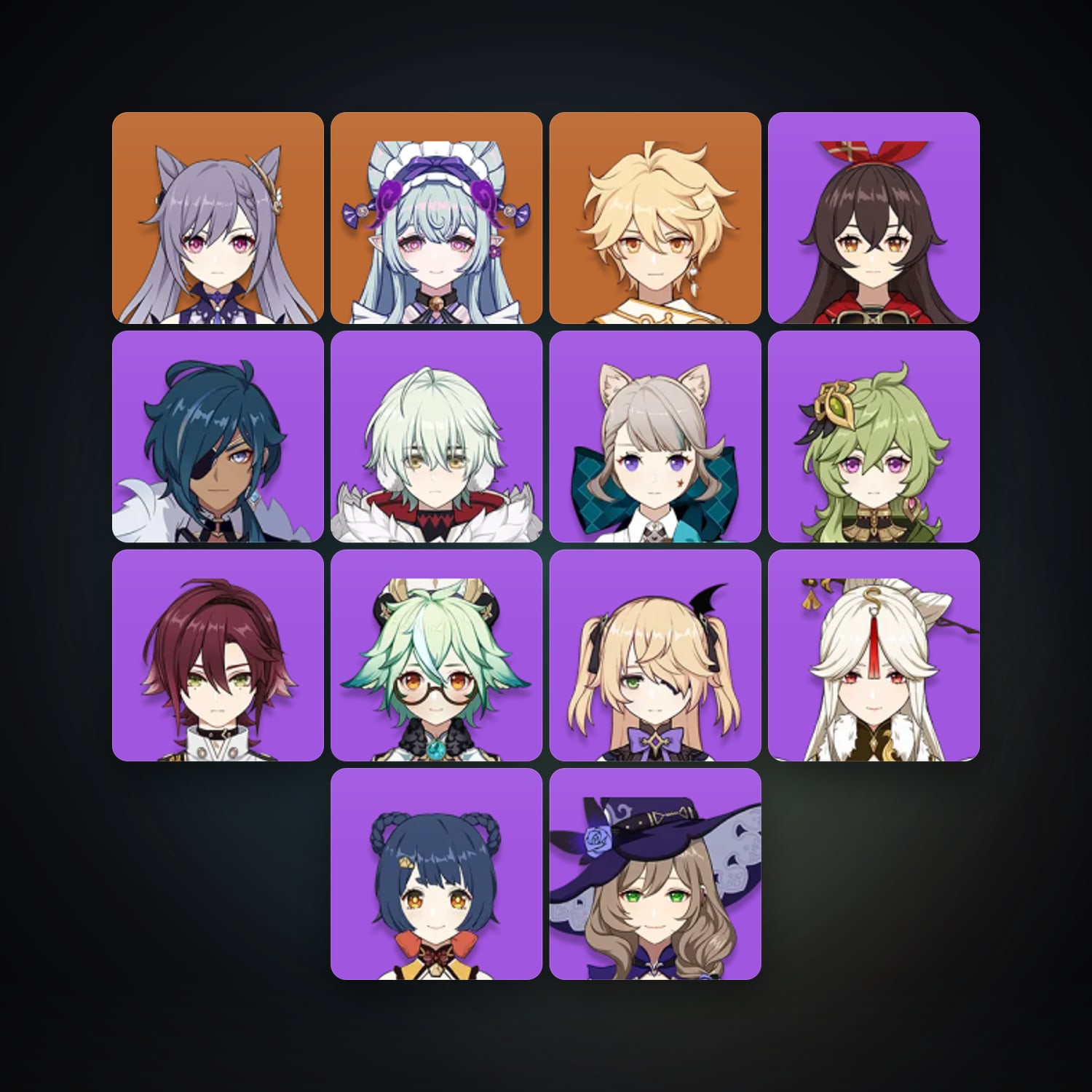 Genshin Impact | AR 34 | 14 Chars | 2× 5★ — HabibiAccounts