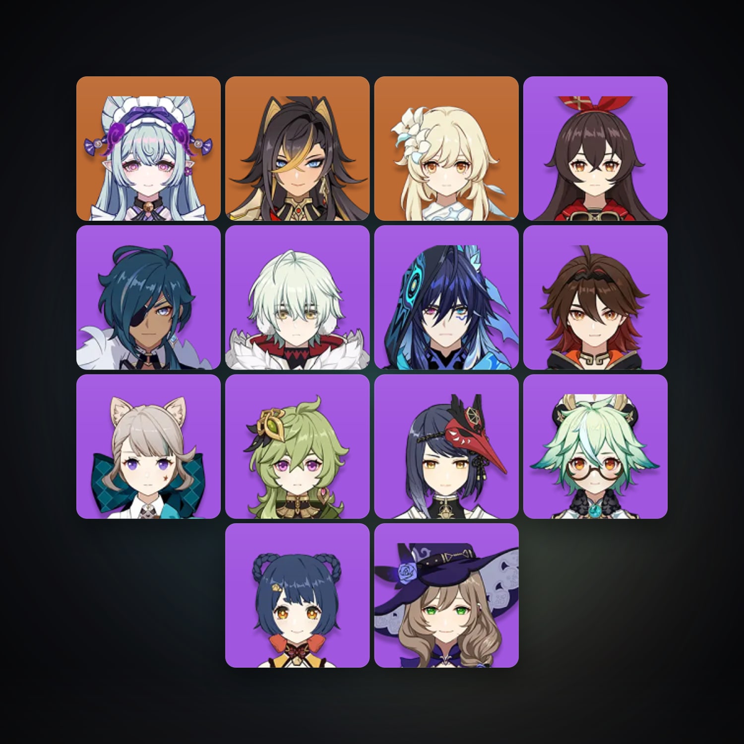 Genshin Impact | AR 35 | 14 Chars | 2× 5★ — HabibiAccounts