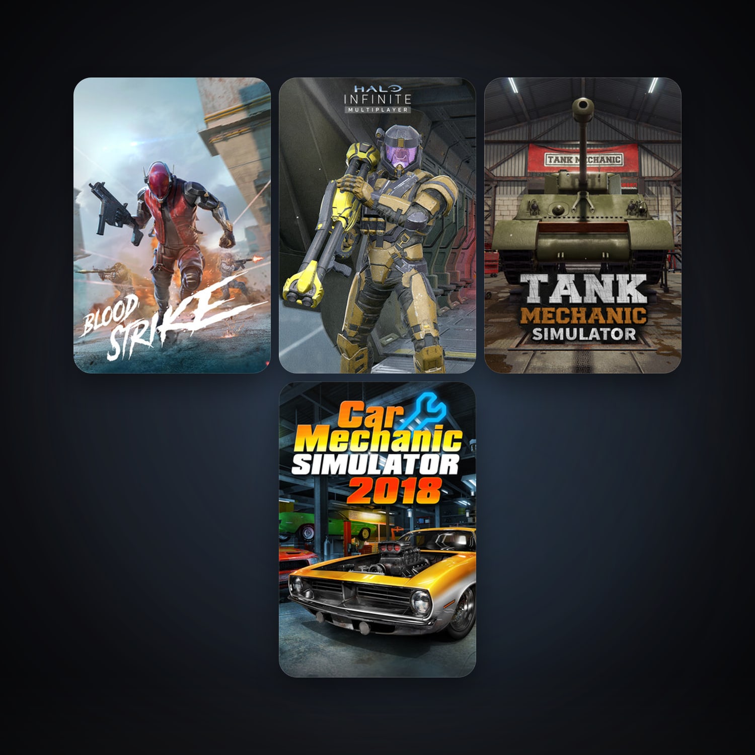 Tank Mechanic Simulator + Car Mechanic Simulator 2018, 6 games, clean — HabibiAccounts