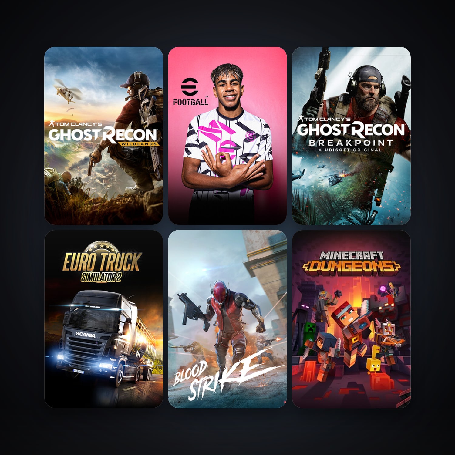 Tom Clancy's Ghost Recon + Tom Clancy's Ghost Recon: Future Soldier, 14 games, clean — HabibiAccounts