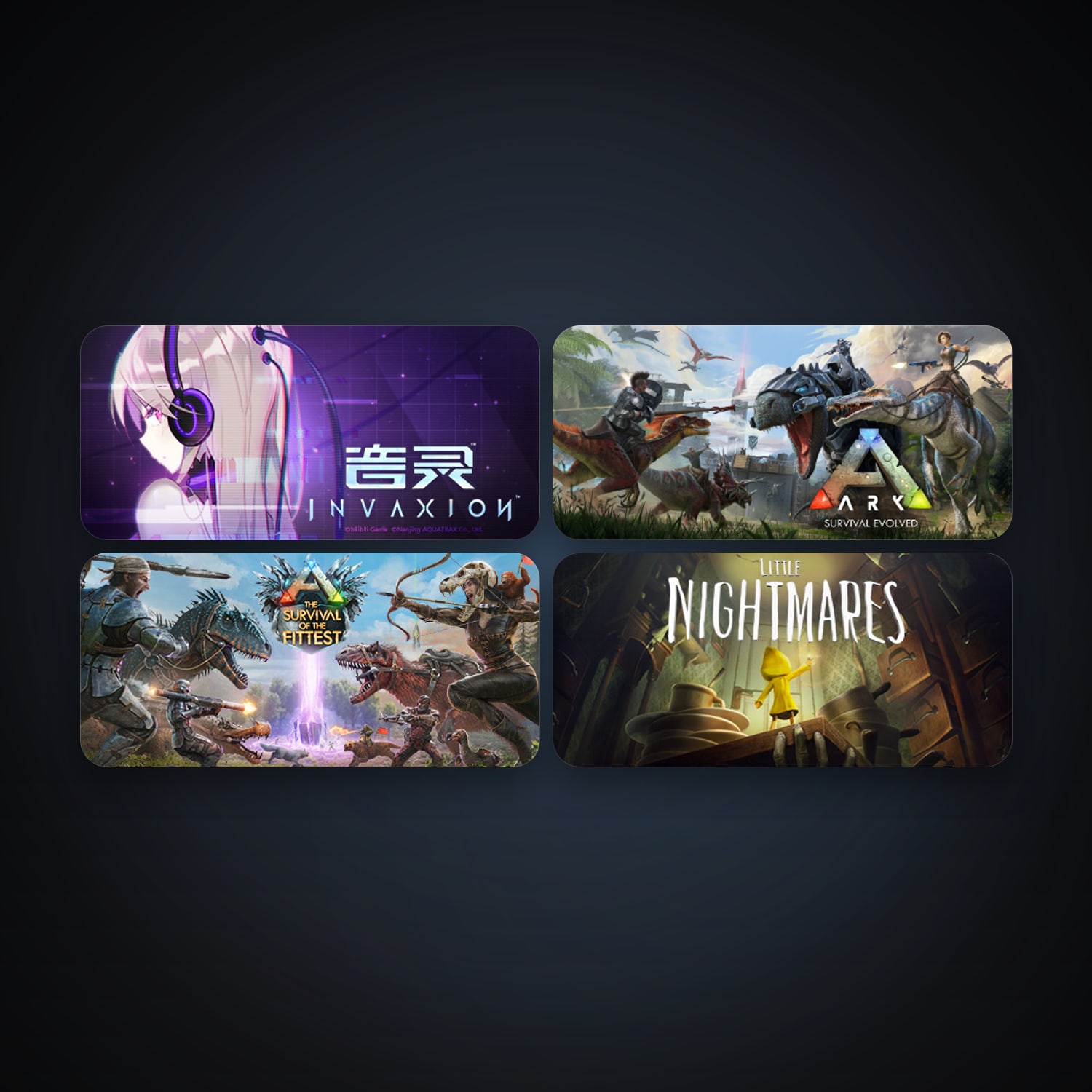 ARK: Survival Evolved + ARK: The Survival Of The Fittest, 9 games, clean — HabibiAccounts