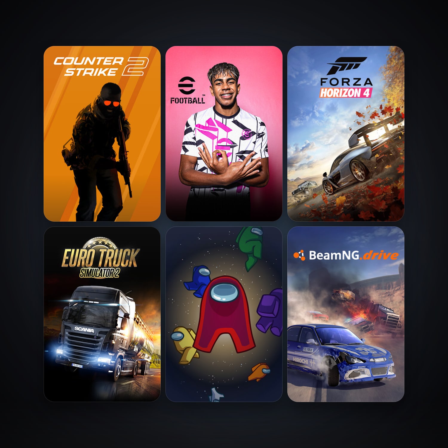CS2 Prime + Euro Truck Simulator 2, 41 games, clean — HabibiAccounts