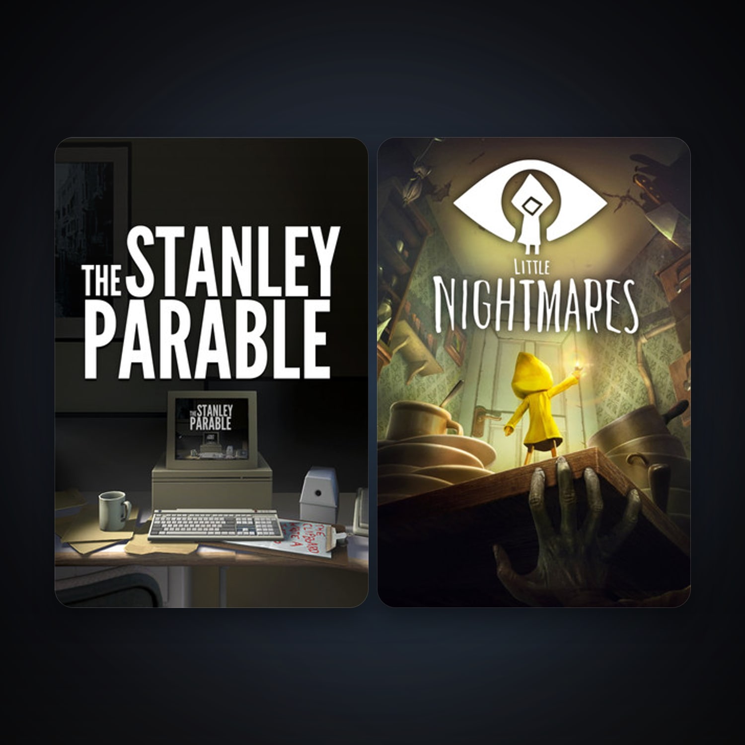 The Stanley Parable + Little Nightmares, 5 games, clean — HabibiAccounts