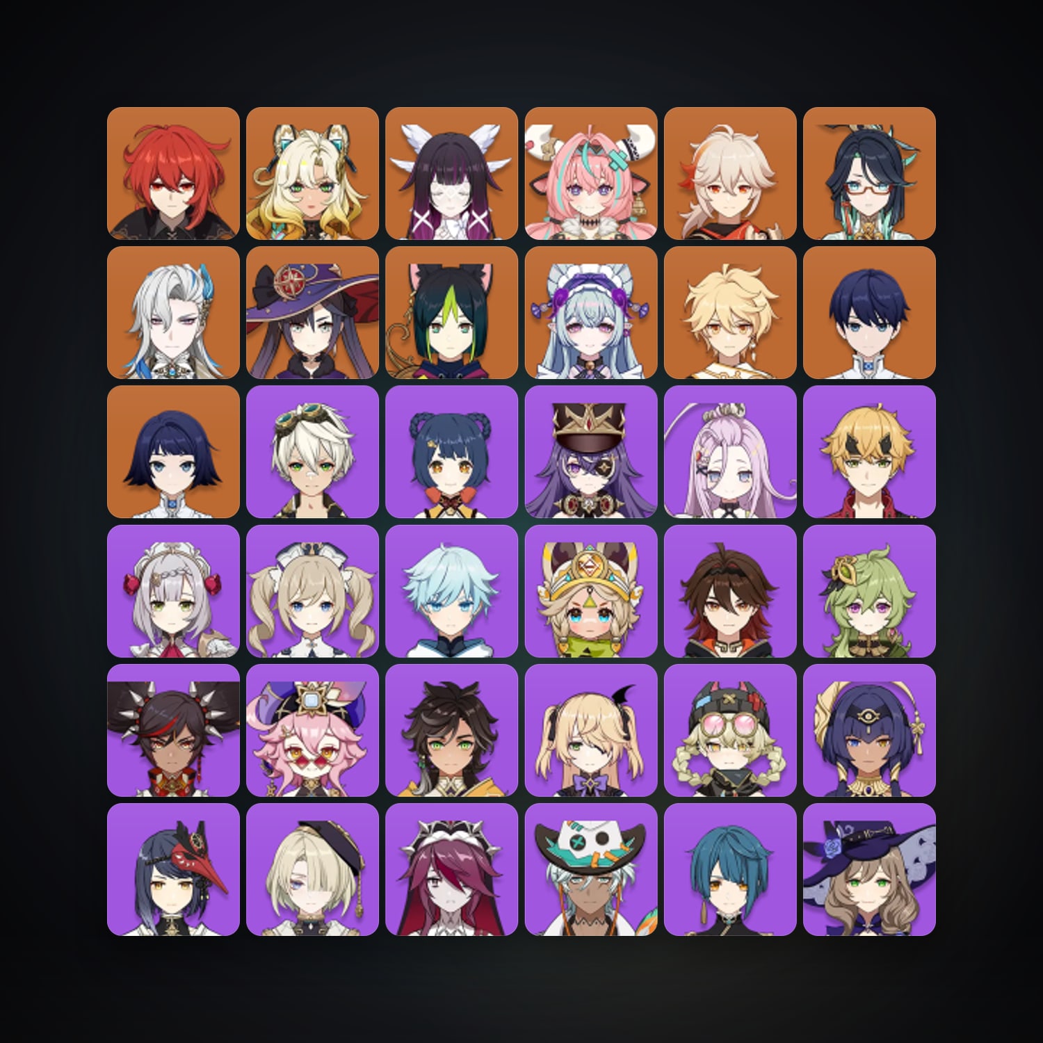 Genshin Impact | AR 55 | 53 Chars | 10× 5★ — Genshin / miHoYo Account — HabibiAccounts