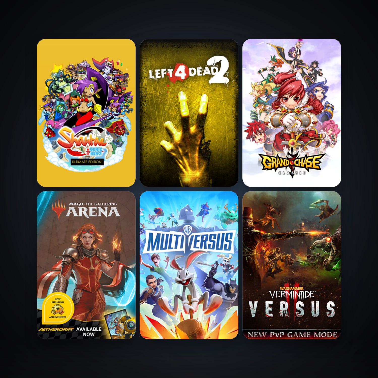 Left 4 Dead 2 + Warhammer: Vermintide 2, 7 games, clean — HabibiAccounts