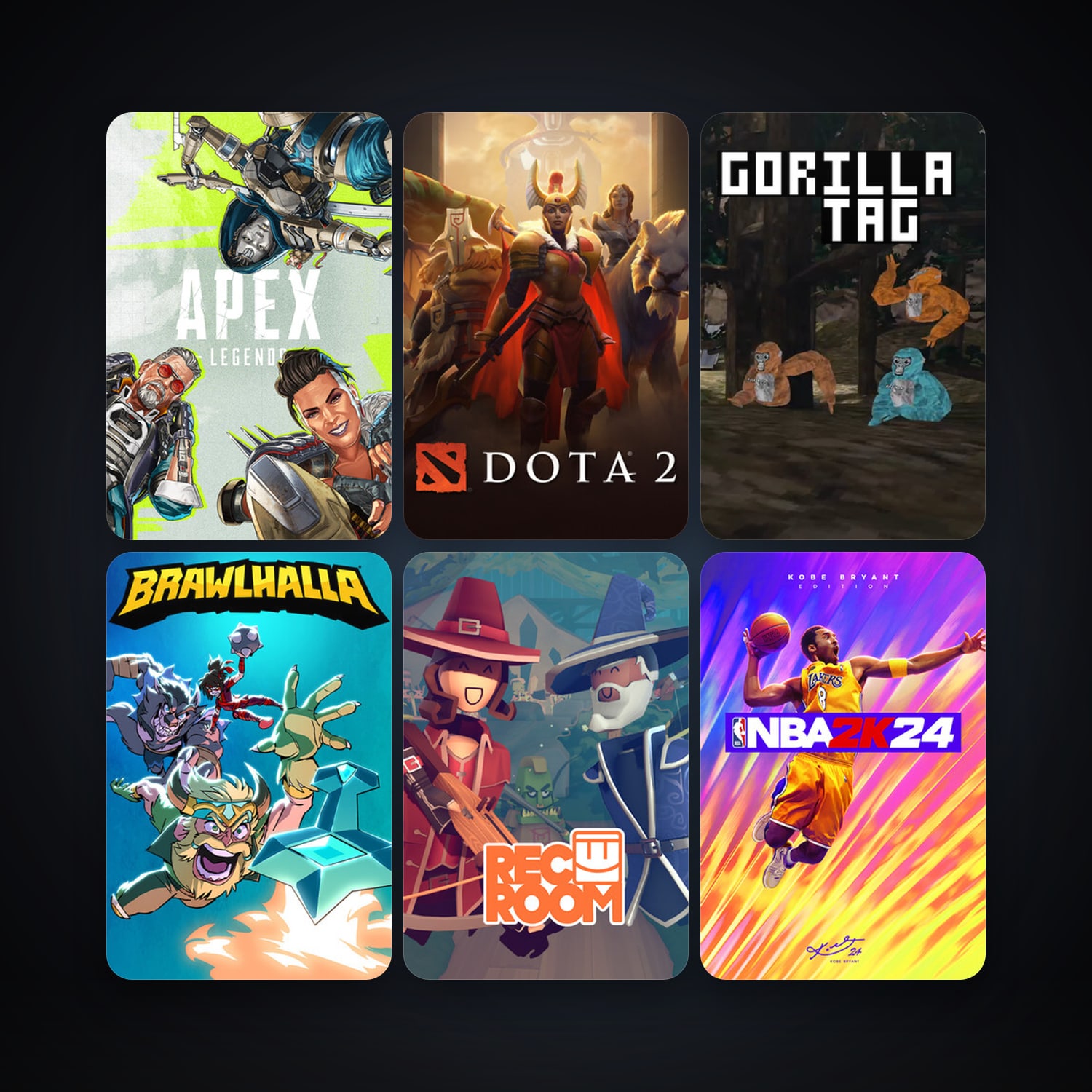 Dota 2 + Brawlhalla, 22 games, clean — HabibiAccounts