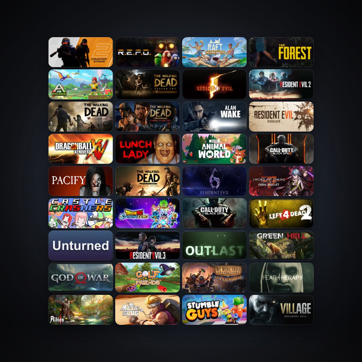 Steam 143 games, clean — HabibiAccounts