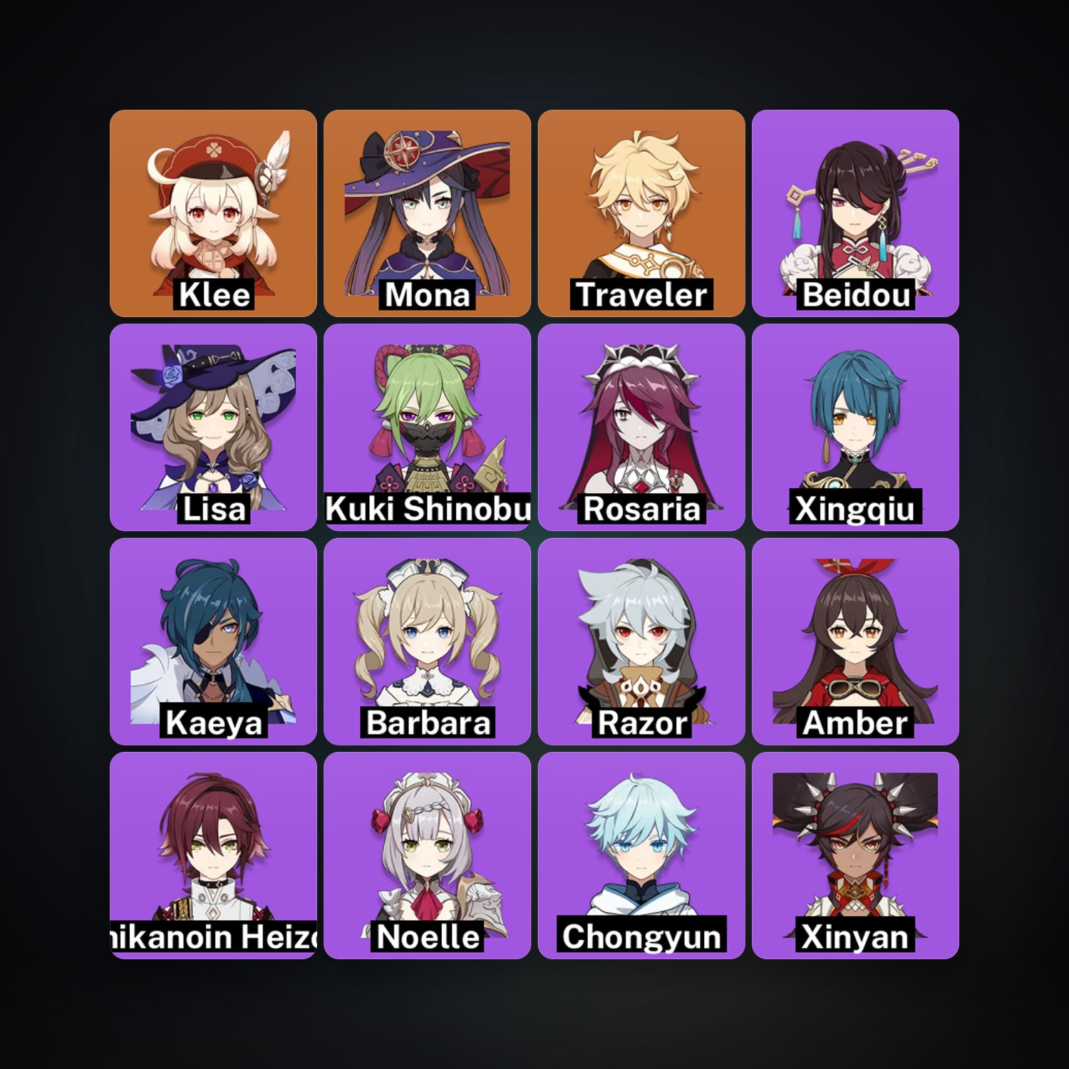 Genshin Impact | AR 25 | 17 Chars | 2× 5★ — Genshin / miHoYo Account · 262936384 — HabibiAccounts