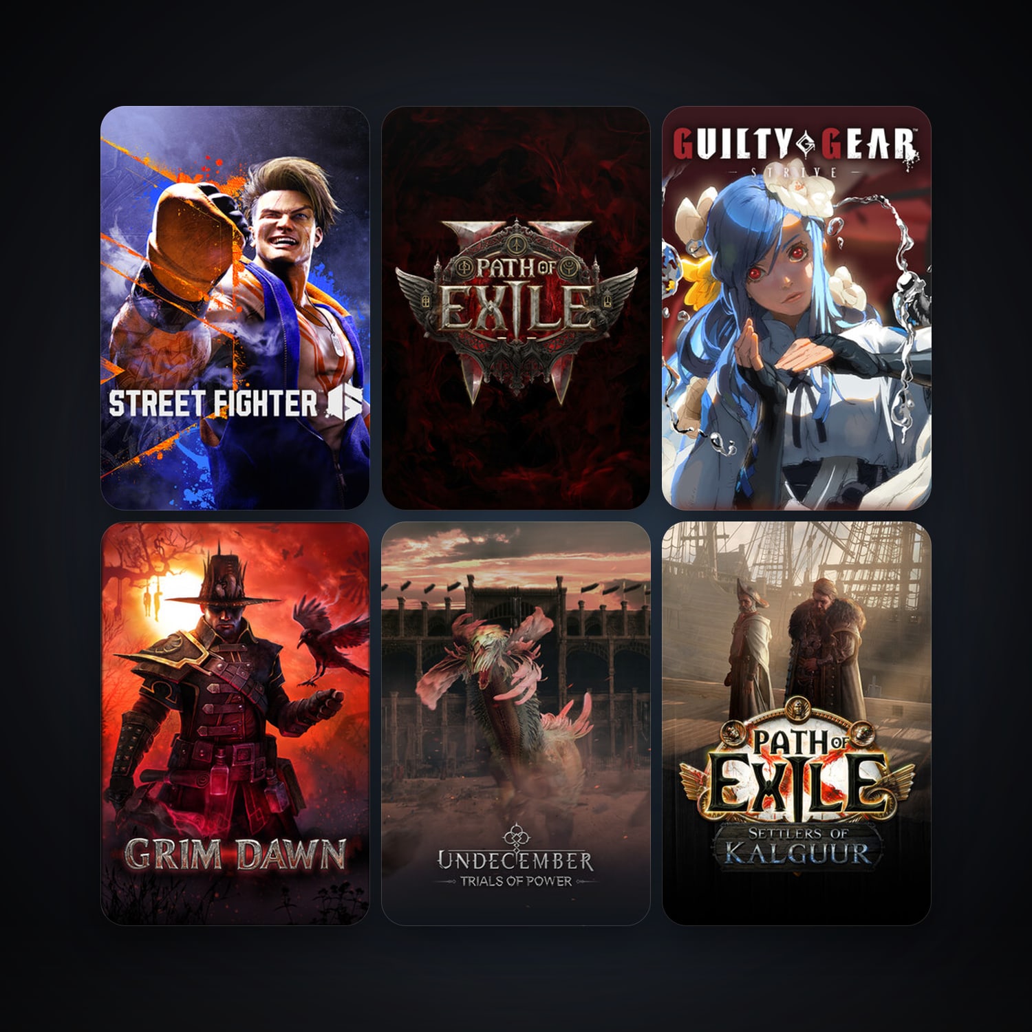 Grim Dawn + Path of Exile, 123 games, Steam 10, clean — HabibiAccounts